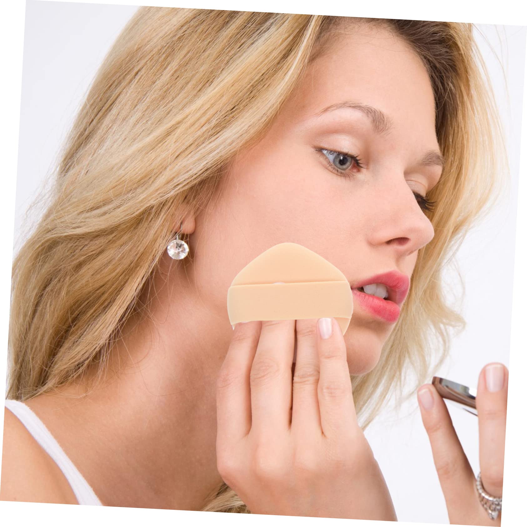 FRCOLOR 16stücke Makeup Schwämme Doppelseitige Hautfreundliche Puder Und Foundation-schwämme Für Makelloses Finish Für Flüssige Und Pudrige Wiederverwendbar Und Leicht Zu Reinigen
