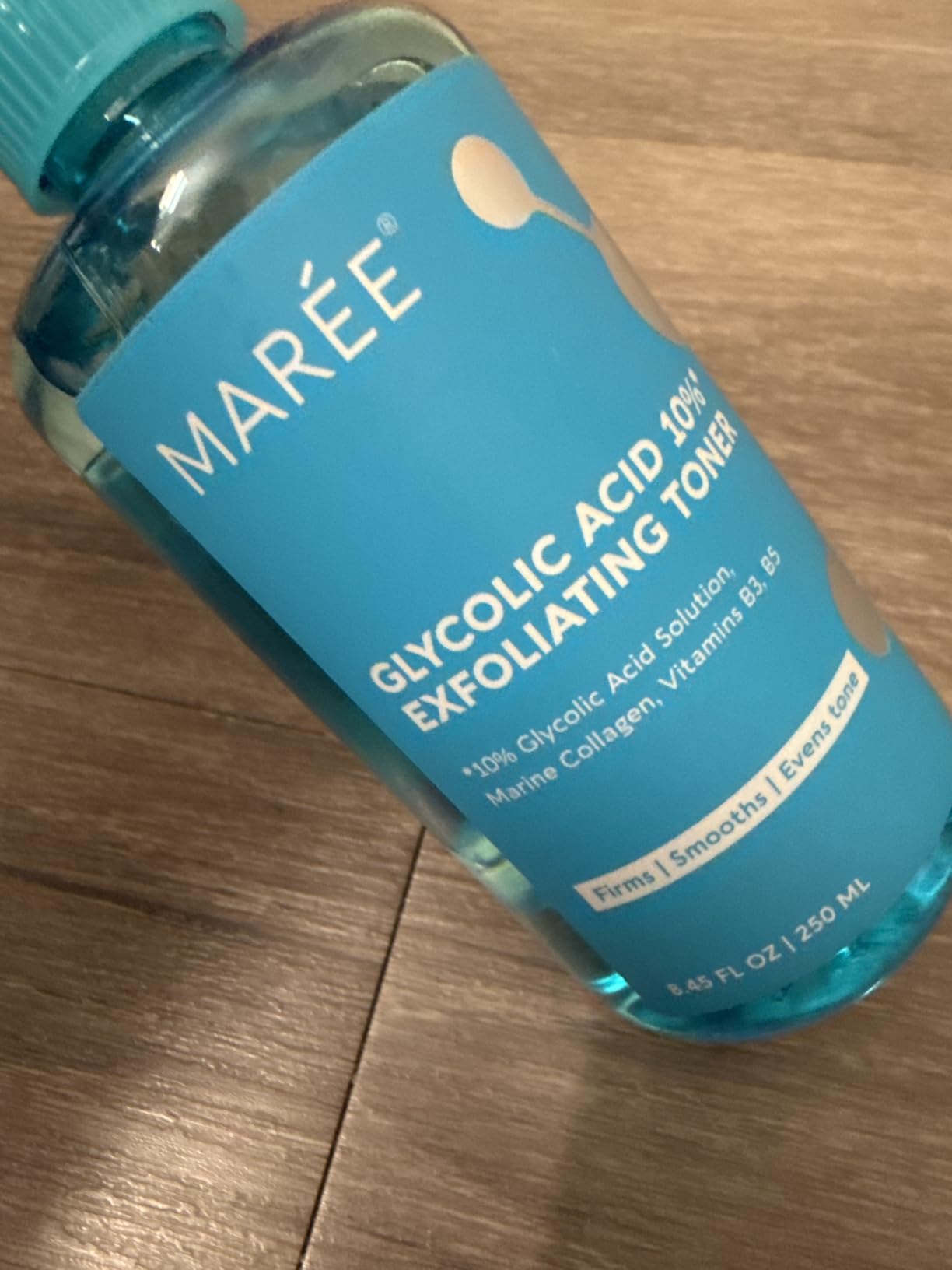 MAREE Toner Glycolic Acid Exfoliating Toner for Face Acido Glicolico para Manchas 8.45 FL OZ