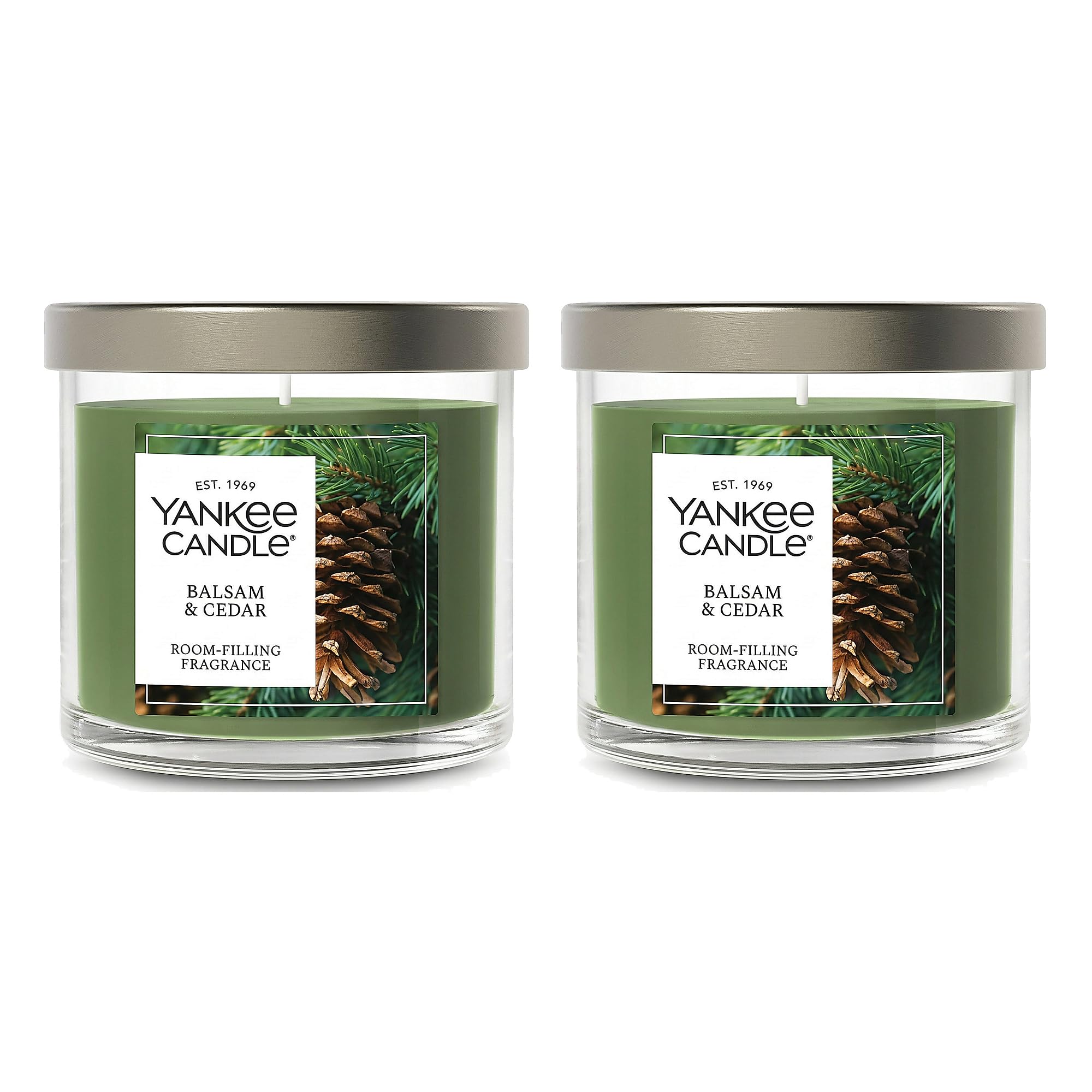 Amazon.com: Yankee Candle Small Tumbler, Balsam & Cedar Fresh