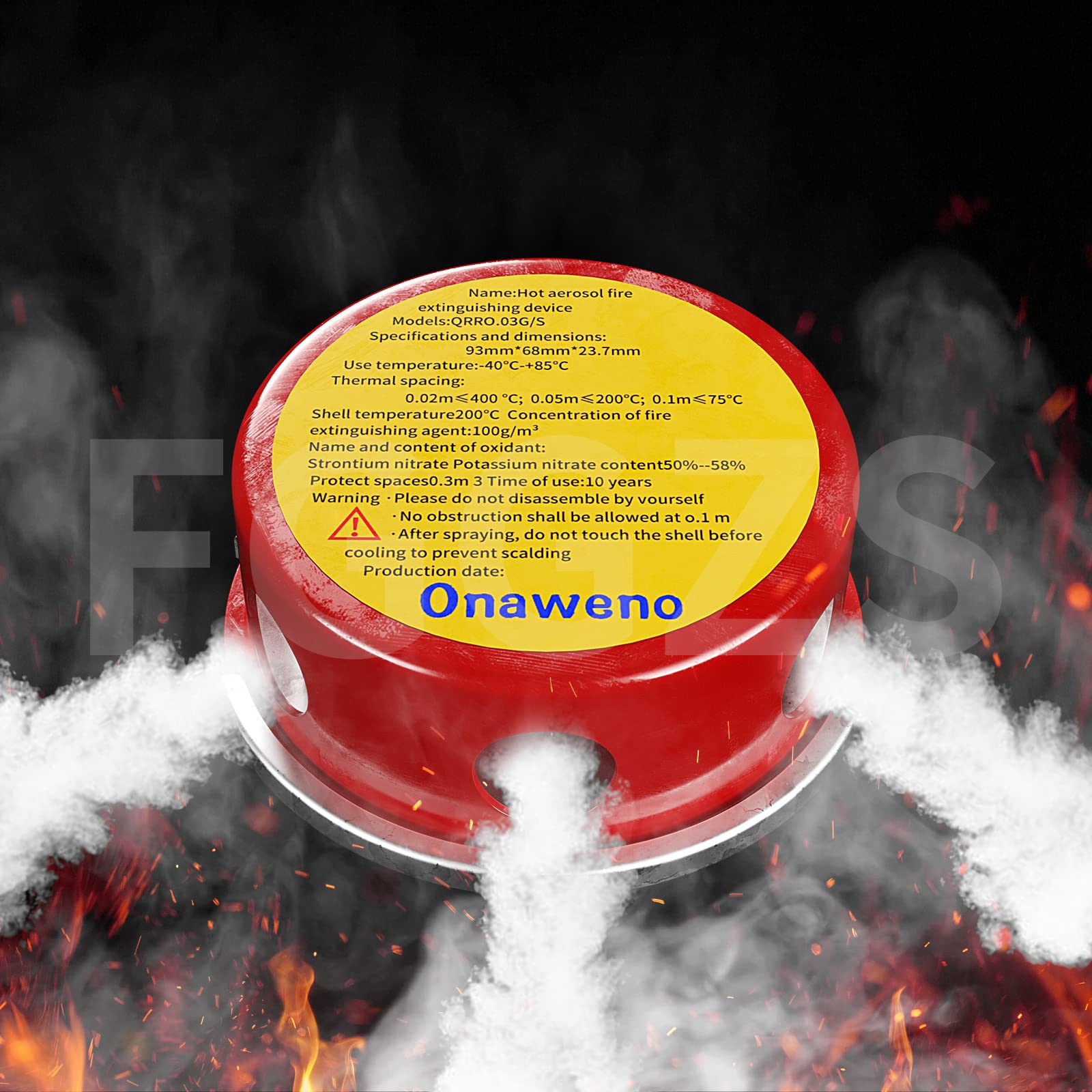 Buy Micro household fire extinguisher, small car battery fire