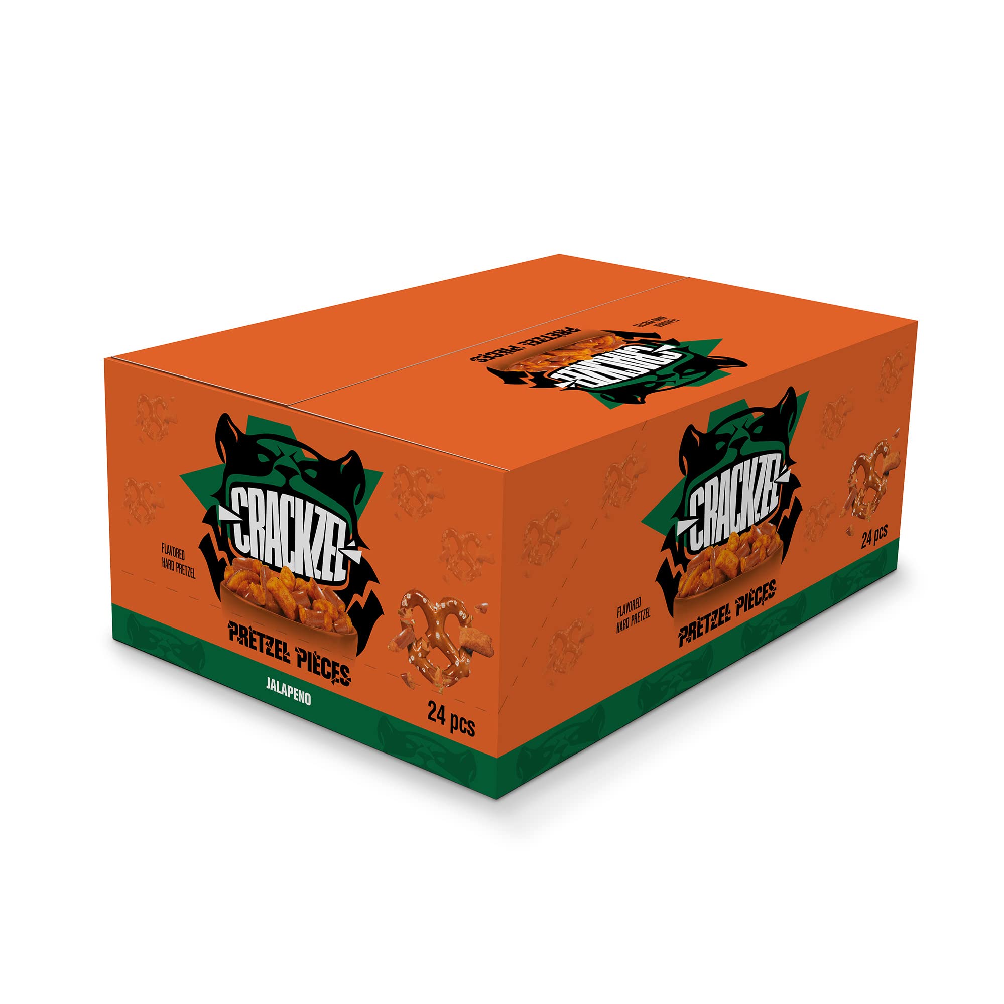 Crackzel Jalapeno Pretzel Pieces 24 x 85 gr