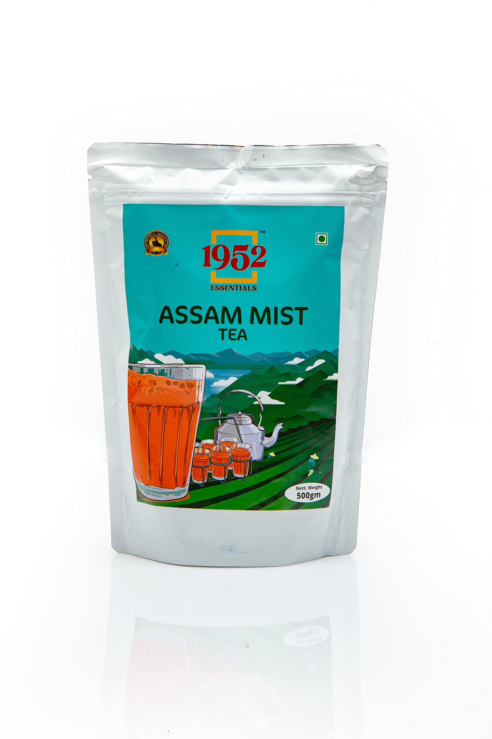 1952 Assam Mist Tea - Garden Fresh Premium Chai Patti - Single Origin Black Tea Leaves, 2 Packs of 500g (B0BN88NPKT) Amazon Price History, Amazon Price Tracker