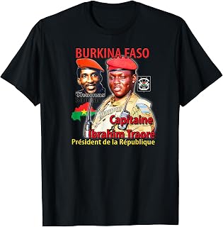 Burkina Faso - Thomas Sankara - Ibrahim Traore T-Shirt