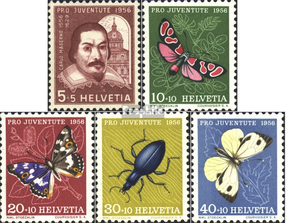 Switzerland 632-636 (Complete.Issue) unmounted Mint/Never hinged