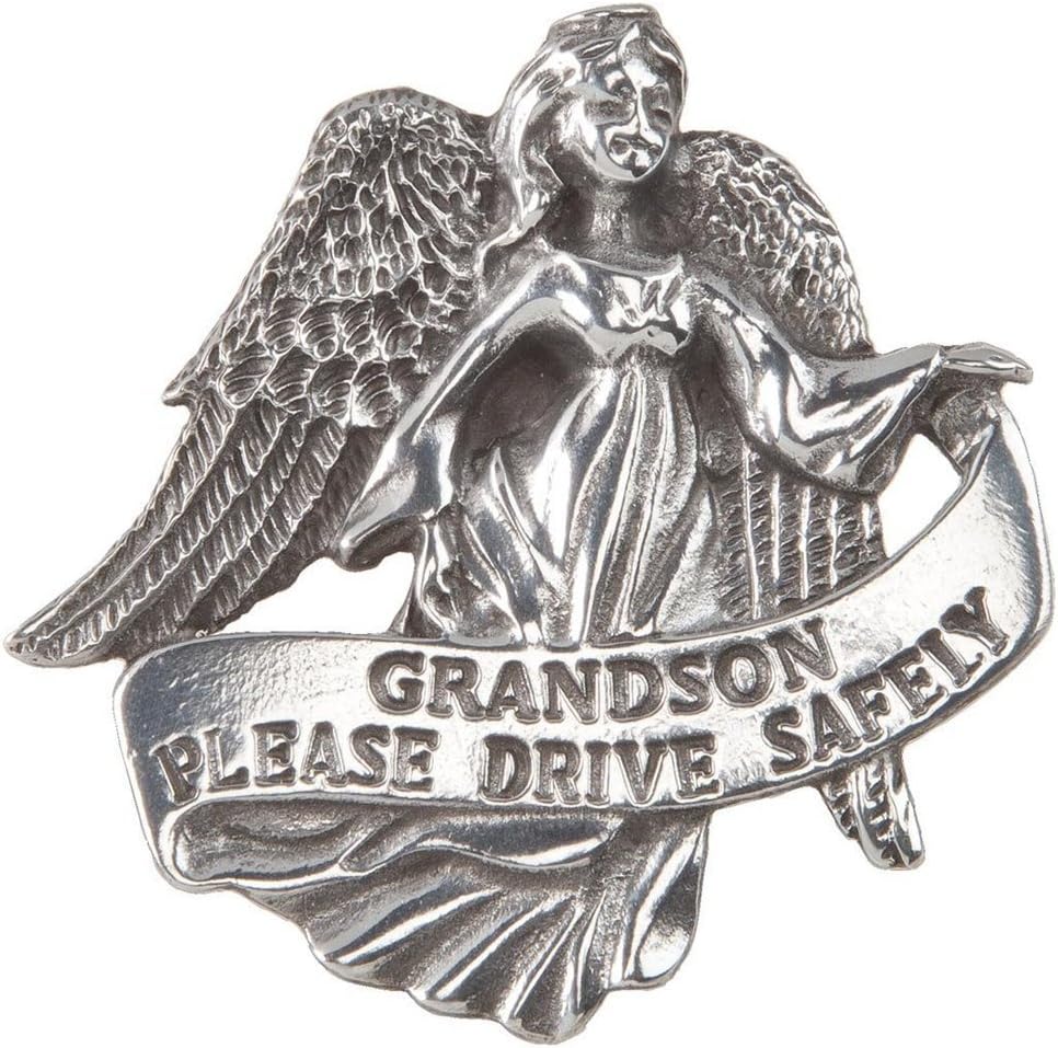 Cathedral Art (Abbey & CA Gift) Grandson Drive Safely Auto Visor Clip