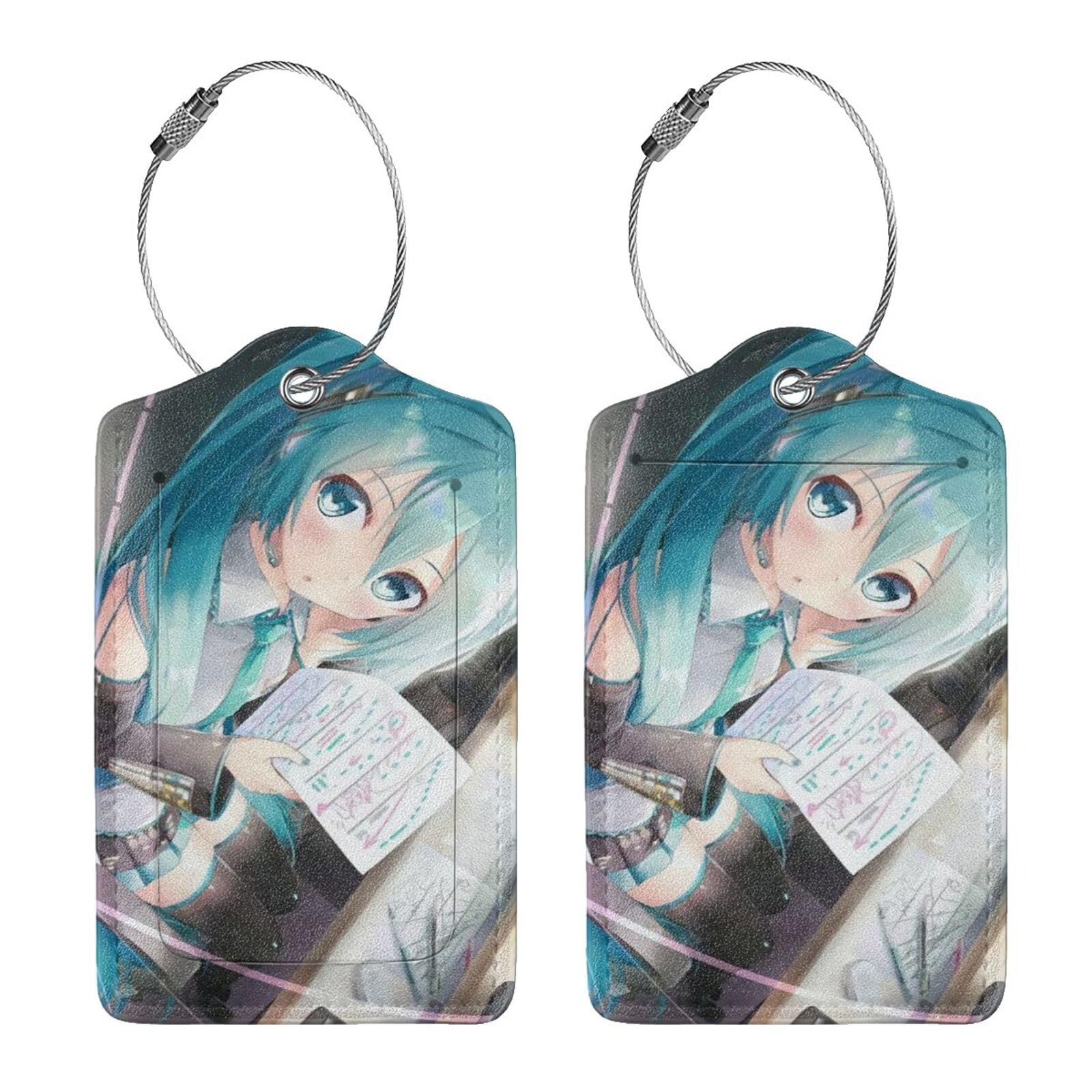 Amazon.co.jp: 初音ミク ラゲッジタグ かわいい漫画 ネーム