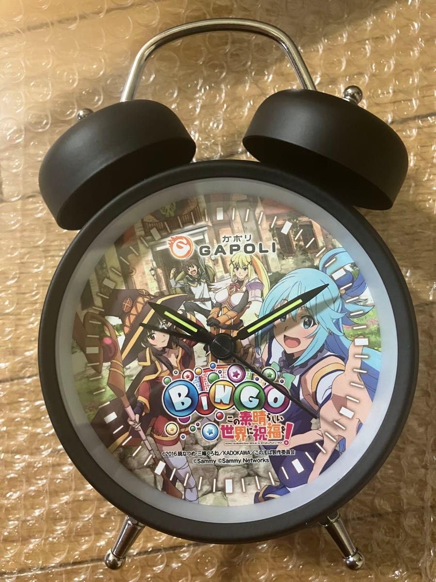 このすば　目覚まし時計 Amazon.co.jp: この素晴らしい世界に祝福を！目覚まし時計 このすば