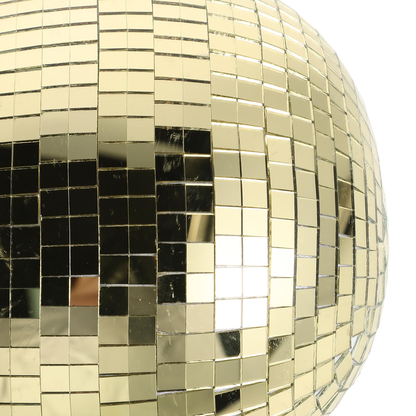 Toyvian Œuf Disco Miroir Doré 23x18x14,5 Cm Décoration Réfléchissante de Pâques pour Jardin, Mariage et Fête Accessoire Photo Booth Suspendu pour Ambiance Festive