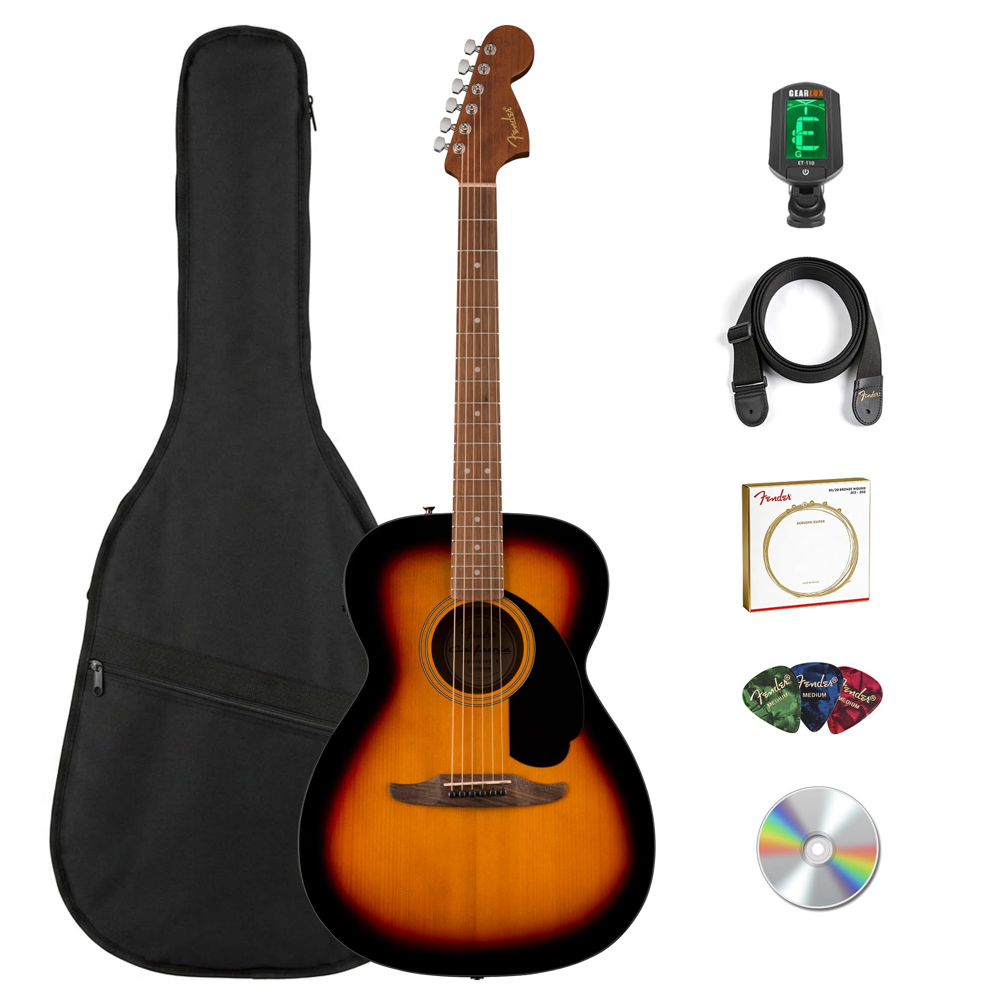 Amazon.com: Fender California Standard Monterey E Acoustic