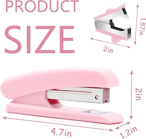 Vista 36 de Black Modern - Engrapadora de oficina con capacidad para 25 hojas, automática, incluye 1000 grapas y removedor de grapas Negro