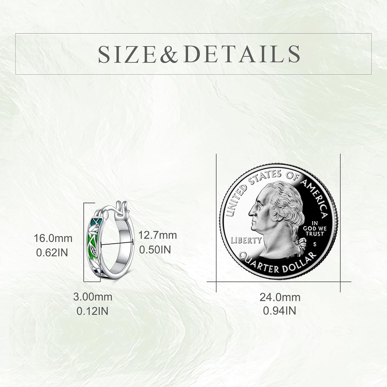 CRMAD Sunflower/daisy/ladybug/lotus/feather/rose/tulip Earrings for Women Sterling Silver Hoop Earrings Birthday Gifts for Women