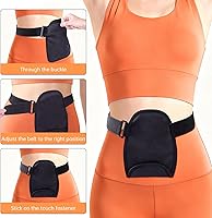 Vista 3 de Cubierta universal ajustable de la bolsa del estoma de las cubiertas impermeables del bolso de la ostomía