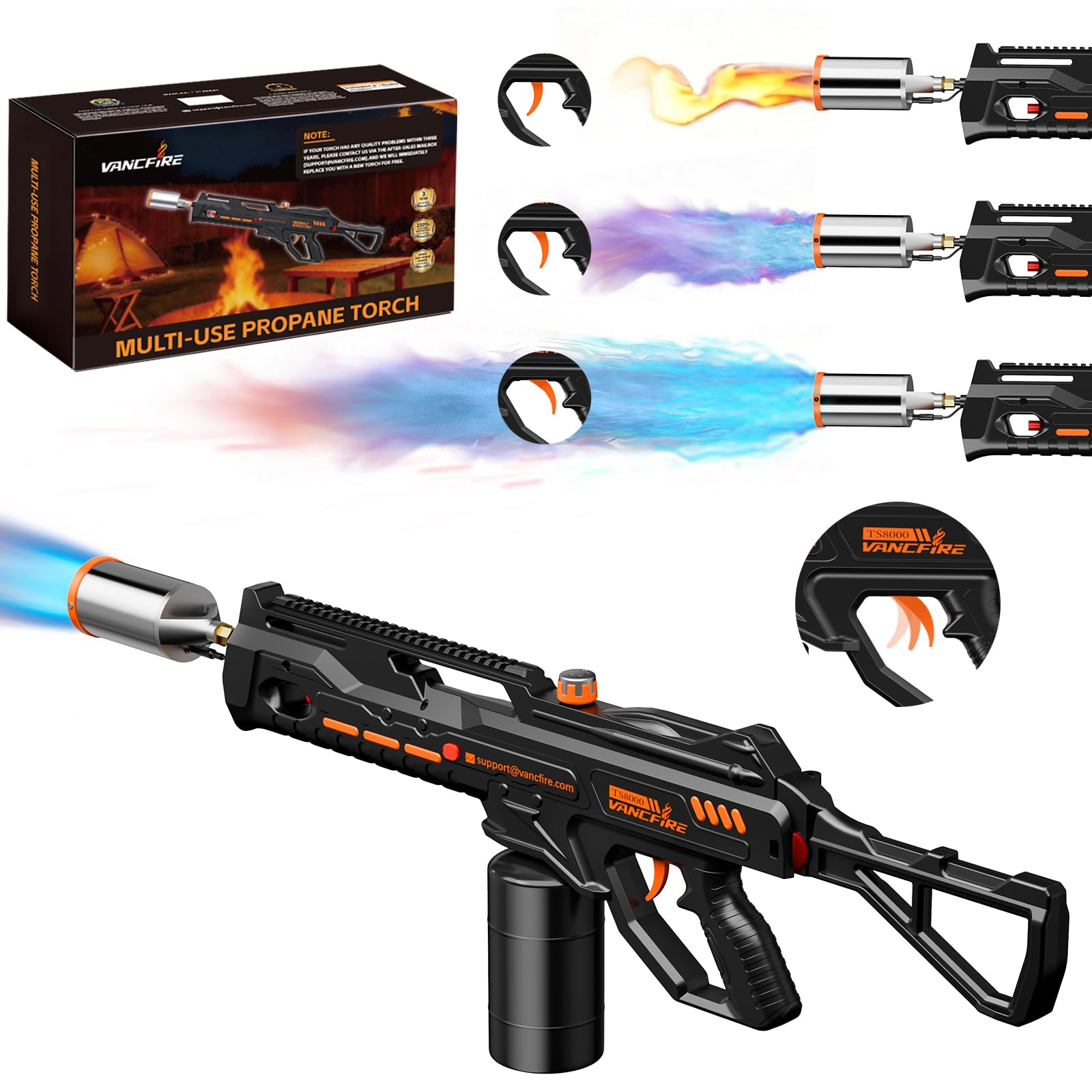 Powerful Propane Torch 36.6-Inch