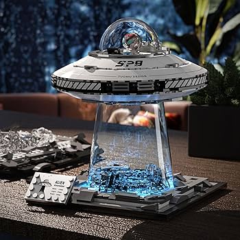 Amazon.com: UNCLE BRICK Space UFO Spaceship Building Sets