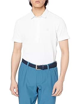 セントアンドリュース  ポロシャツ【ライトグレー/ホワイト/LL】美品！ TEXBRIDシャドーボーダーカノコ半袖シャツ (WOMENS) | St