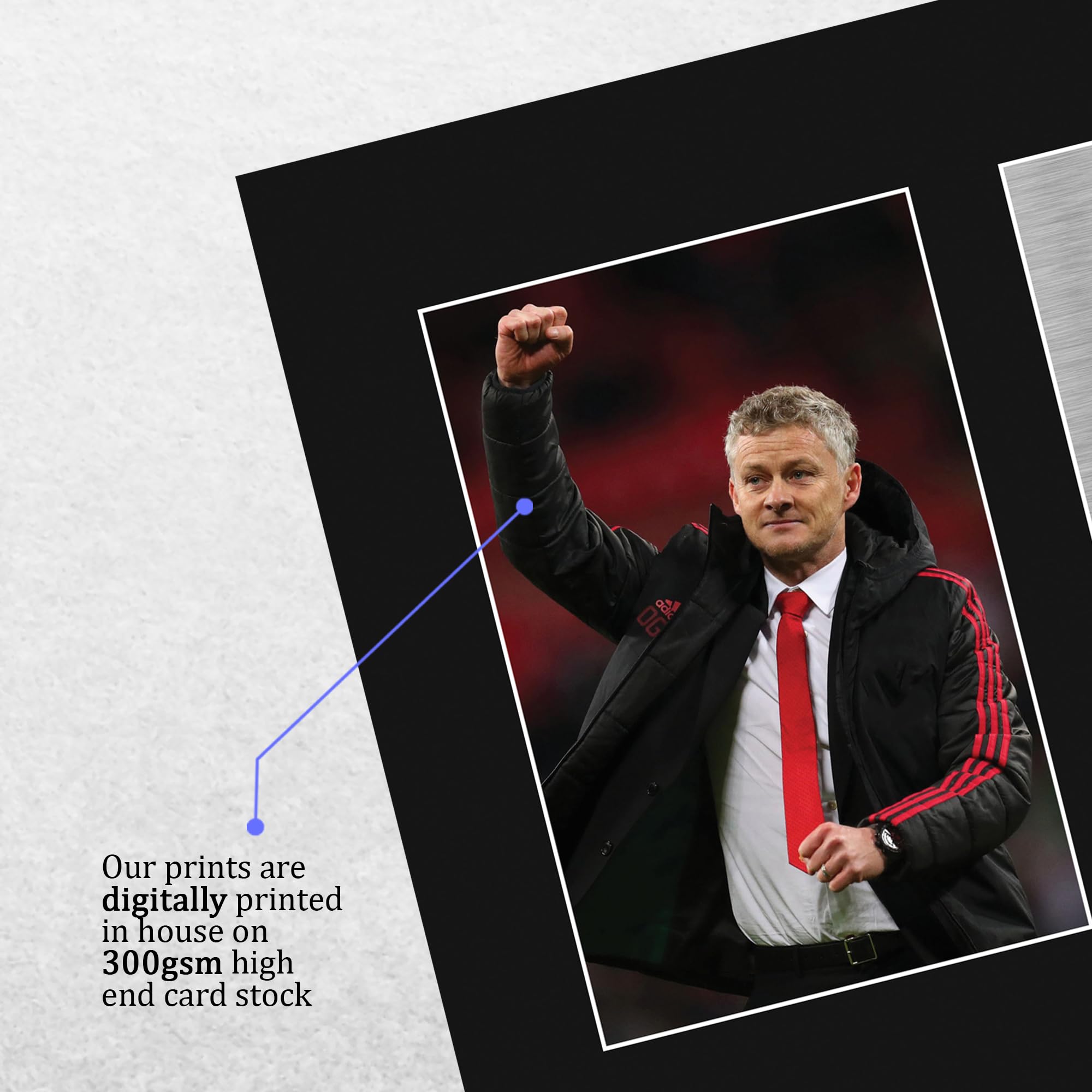 Amazon.com: HWC Trading Ole Gunnar Solskjaer Gifts Printed Signed