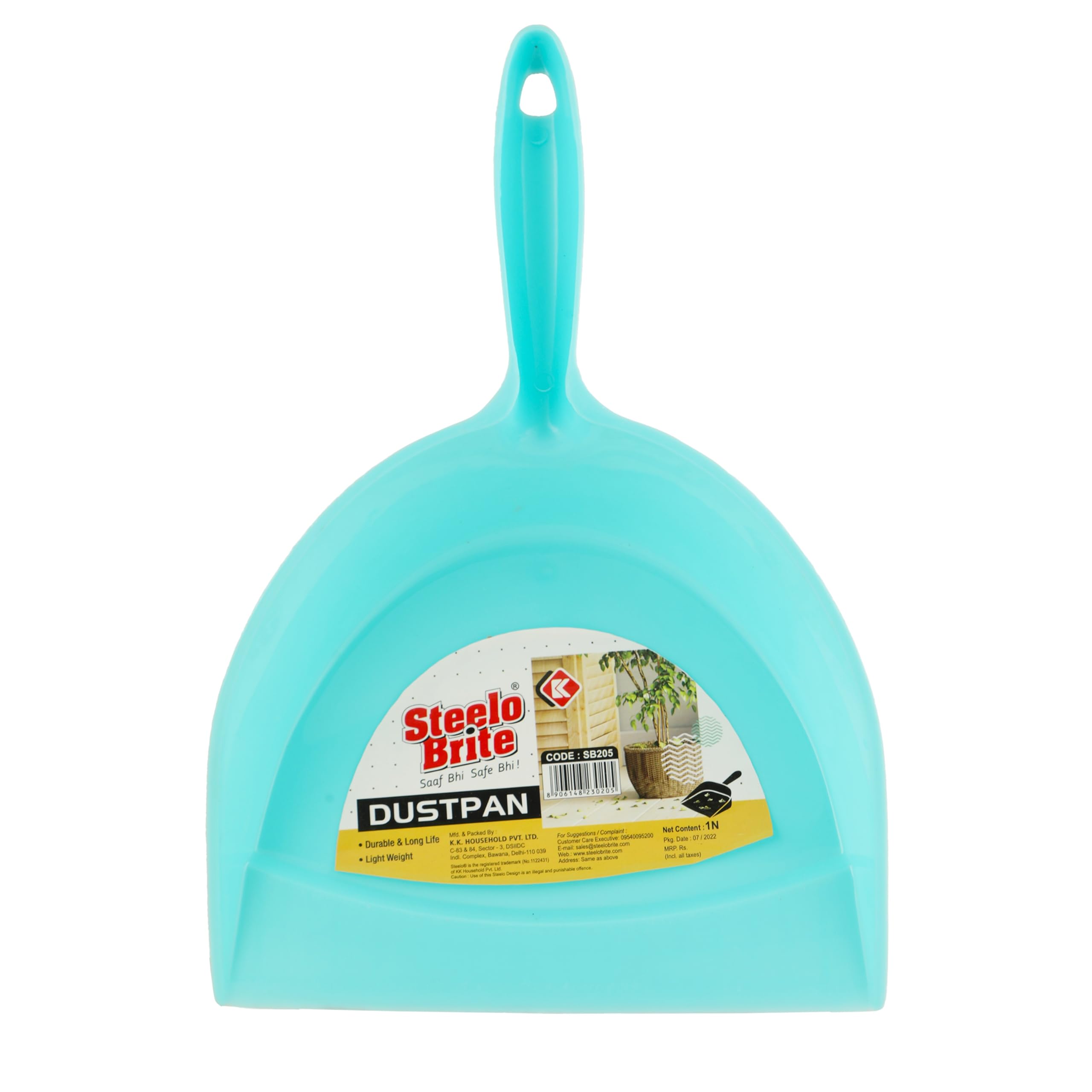 Steelo Brite Plastic Dustpan (Blue) (B0D33Q33L4) Amazon Price History, Amazon Price Tracker