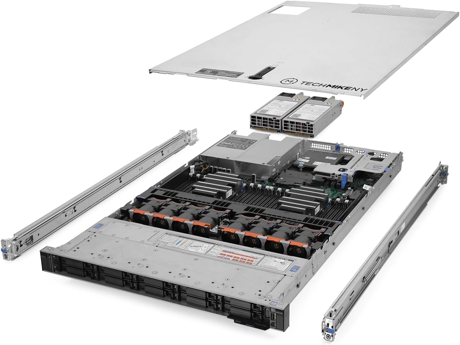 Dell PowerEdge R430 Server 2X E5-2695v3 2.30Ghz 28-Core 96GB RAM + 8X Caddies (Renewed)