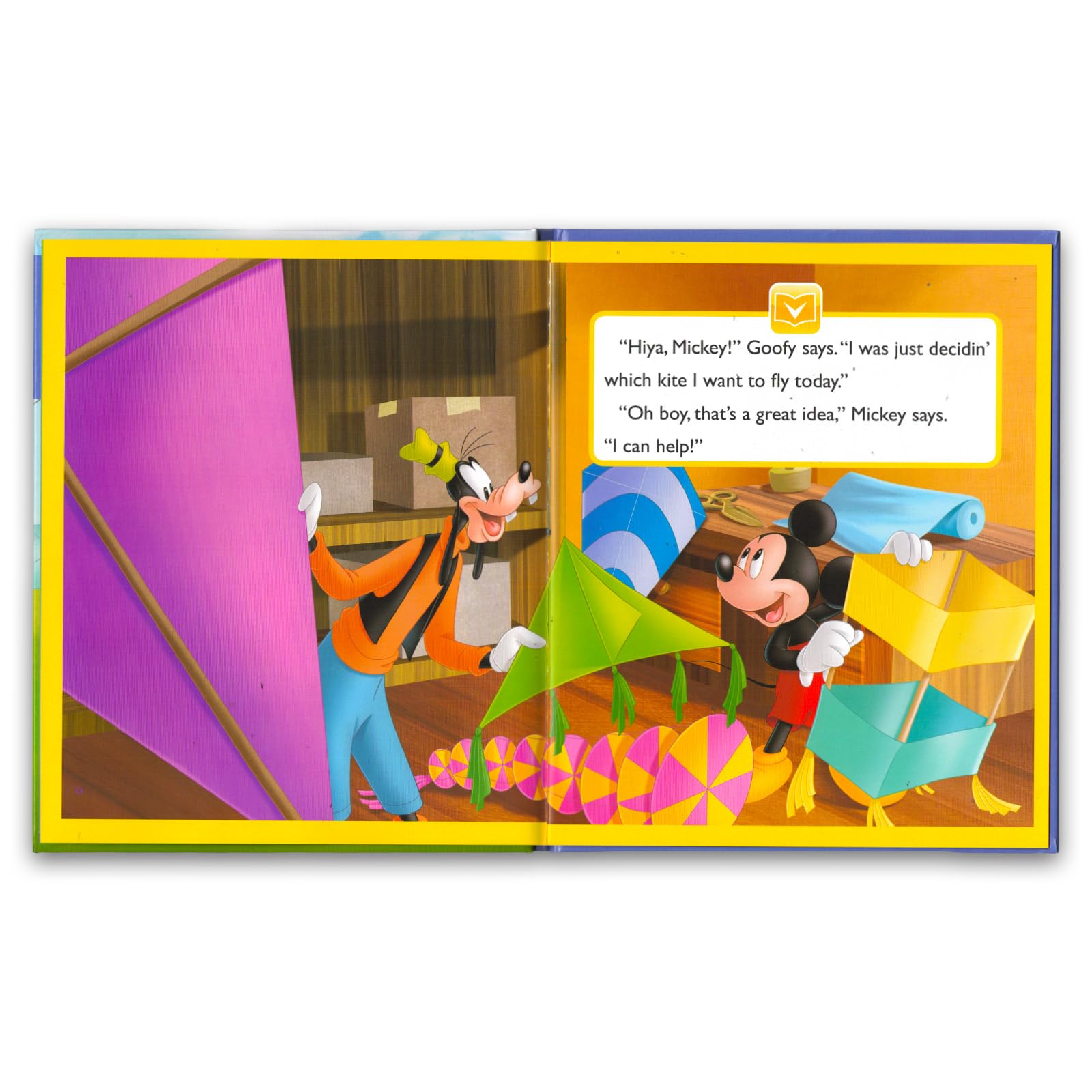 Disney Me Reader - Paquete de 8 libros electrónicos con 8 libros para niños pequeños, bebés con Mickey Mouse, Toy Story, Dumbo, más calcomanías | Juguetes de aprendizaje temprano Disney