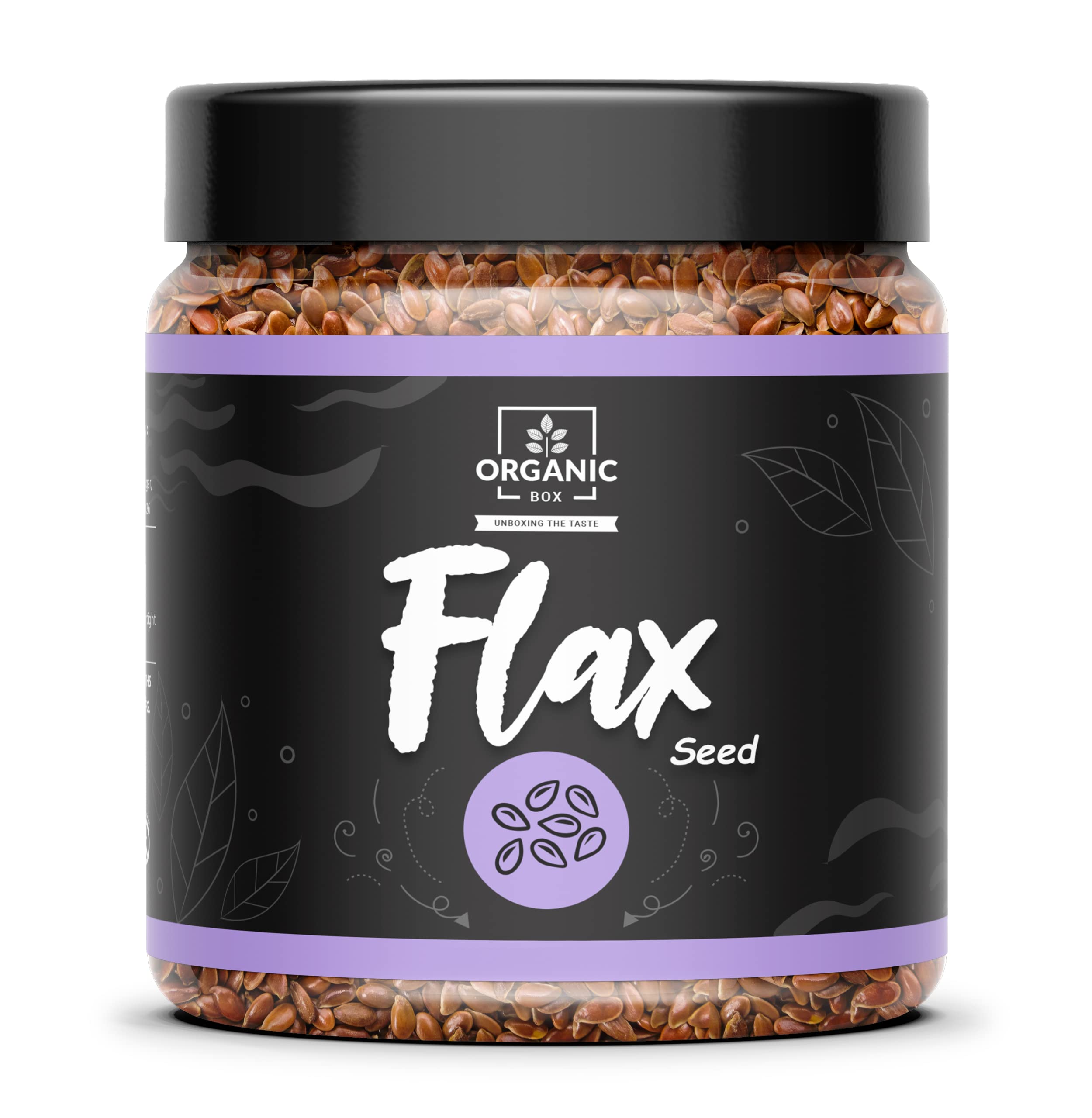 Organic Box 100% Natural and Premium Flax Seed Fibre Rich Alsi Seeds Raw Flaxseeds for Weight Loss and Omega-3 Rich Superfood (500 Gram) - Diwali Gift Pack (B08L8F9V9X) Amazon Price History, Amazon Price Tracker