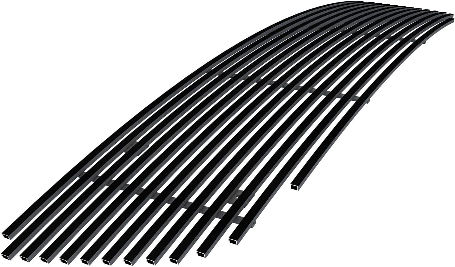 APS Compatible with Ford F-150 1999-2003 Harley Davidson Lightning Honeycomb Style Main Upper Chrome Billet Front Grill Grille Insert F65712A