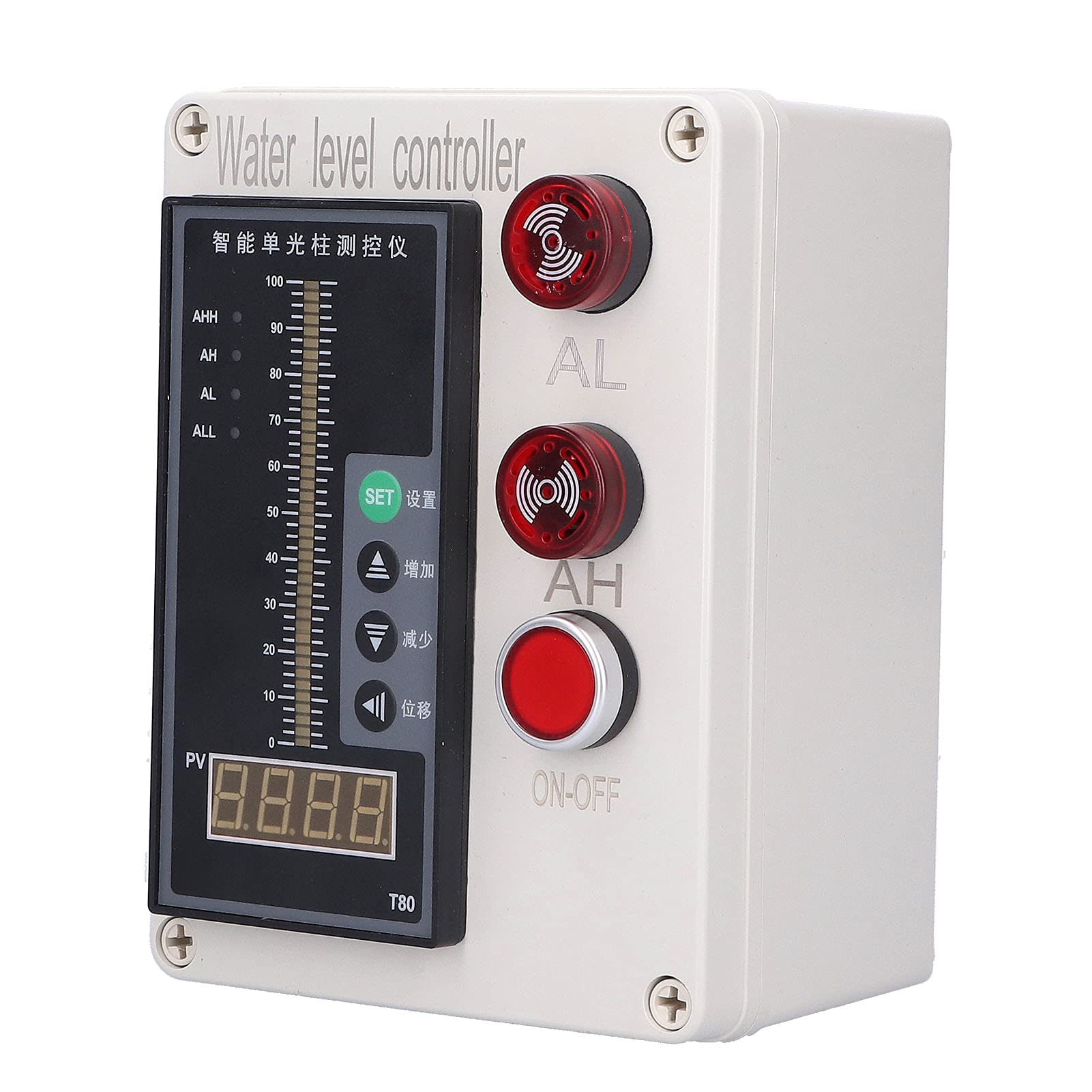 ALS-136 Indicador de nivel de líquido Tanque Controlador de nivel de agua Instrumento con alarma AC 200V