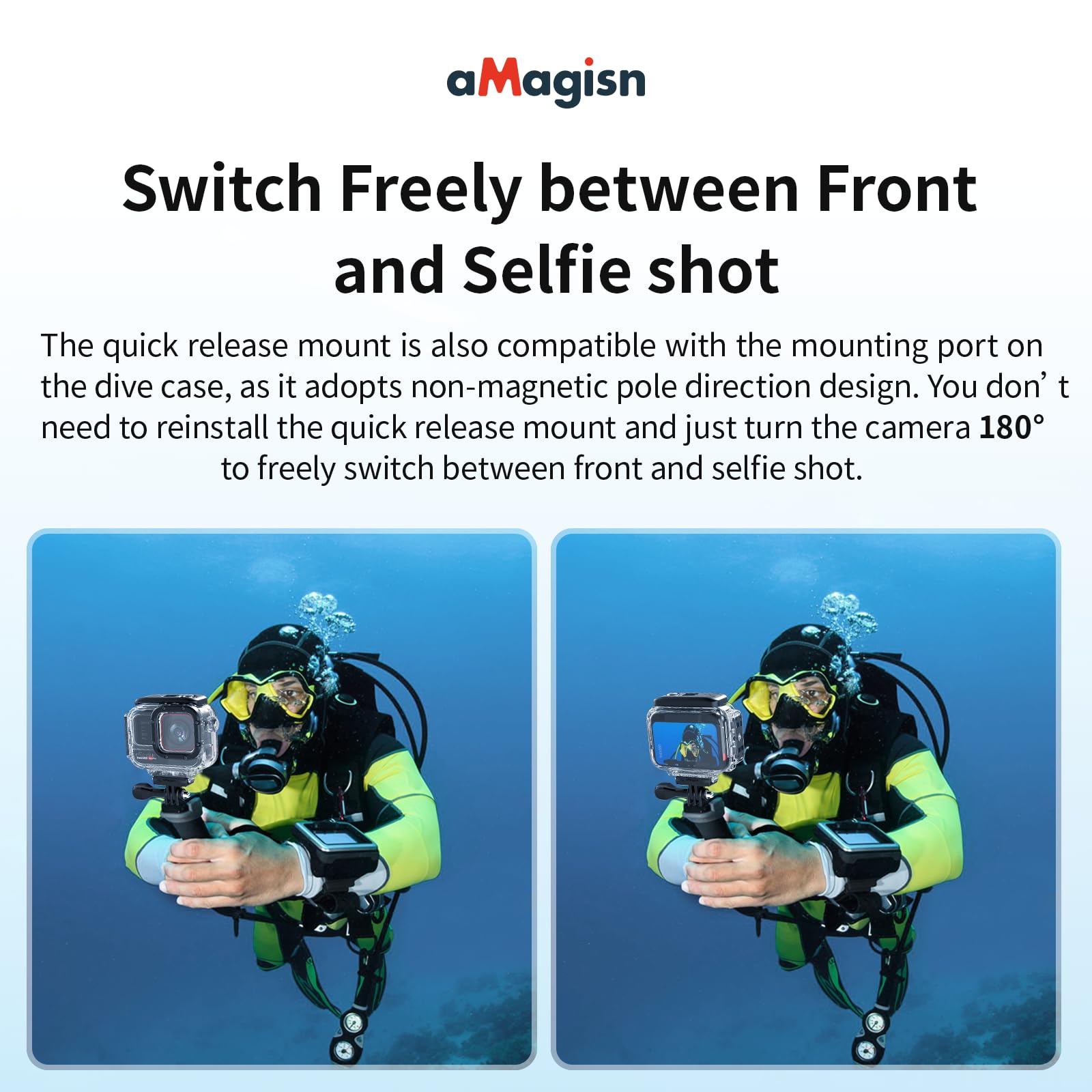 Unterwasser-Gehäuse Für Insta360 ACE Pro - Wasserdicht Bis 60m