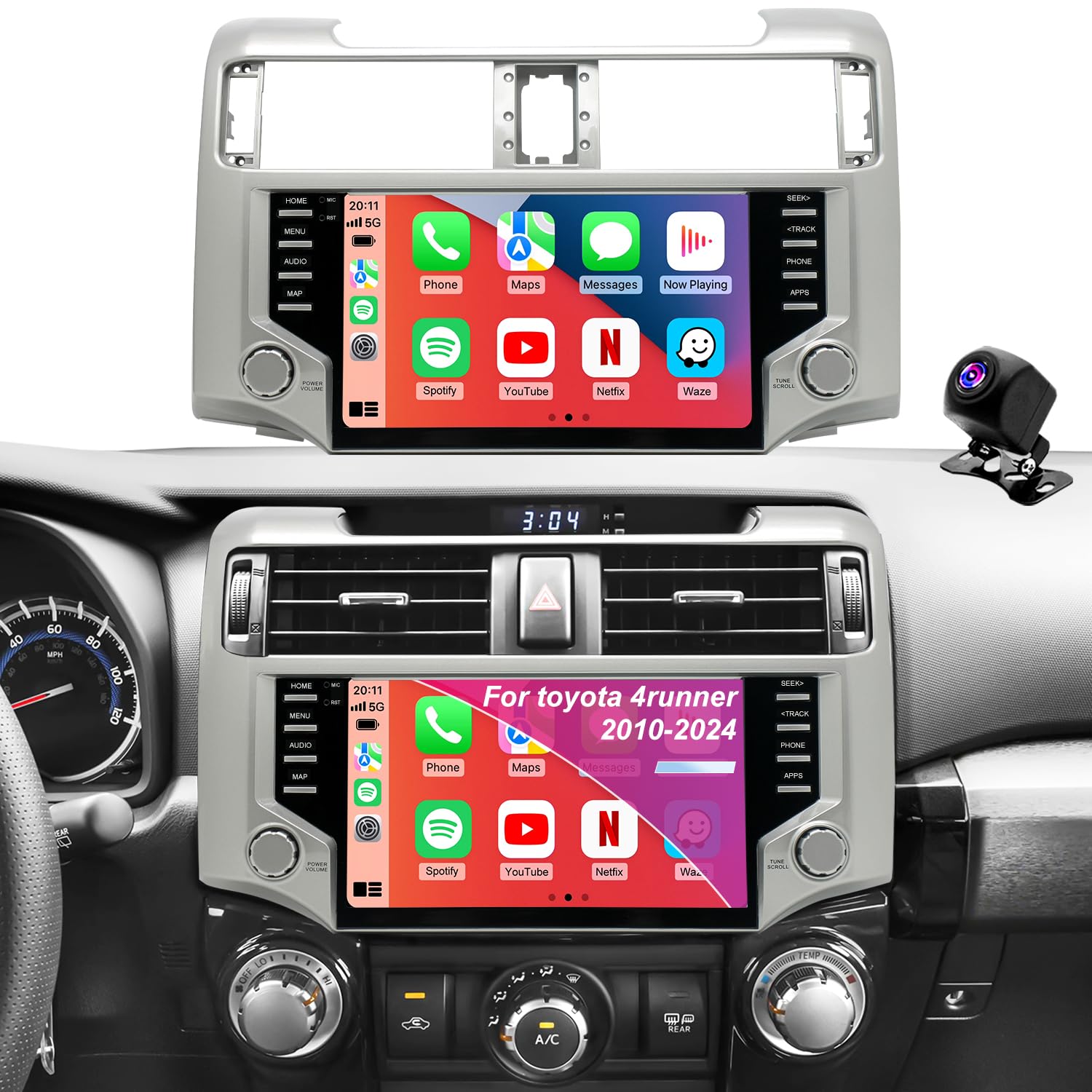 Photo 1 of Hyperego Car Stereo for Toyota 4Runner 2010-2024