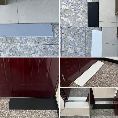 Miniatura 3 de Rampa de umbral, rampa especial para robot de barrido, rampa para silla de ruedas para entrada del hogar, adecuada para puertas, baños, escalones