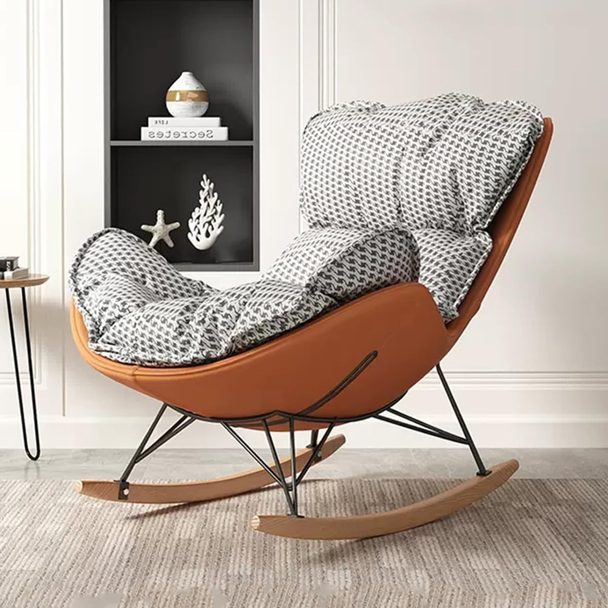 グライダーロッキングチェア　ゆったり大きなサイズのロッキングチェア グライダーロッキングチェア ゆったり大きなサイズのロッキングチェア