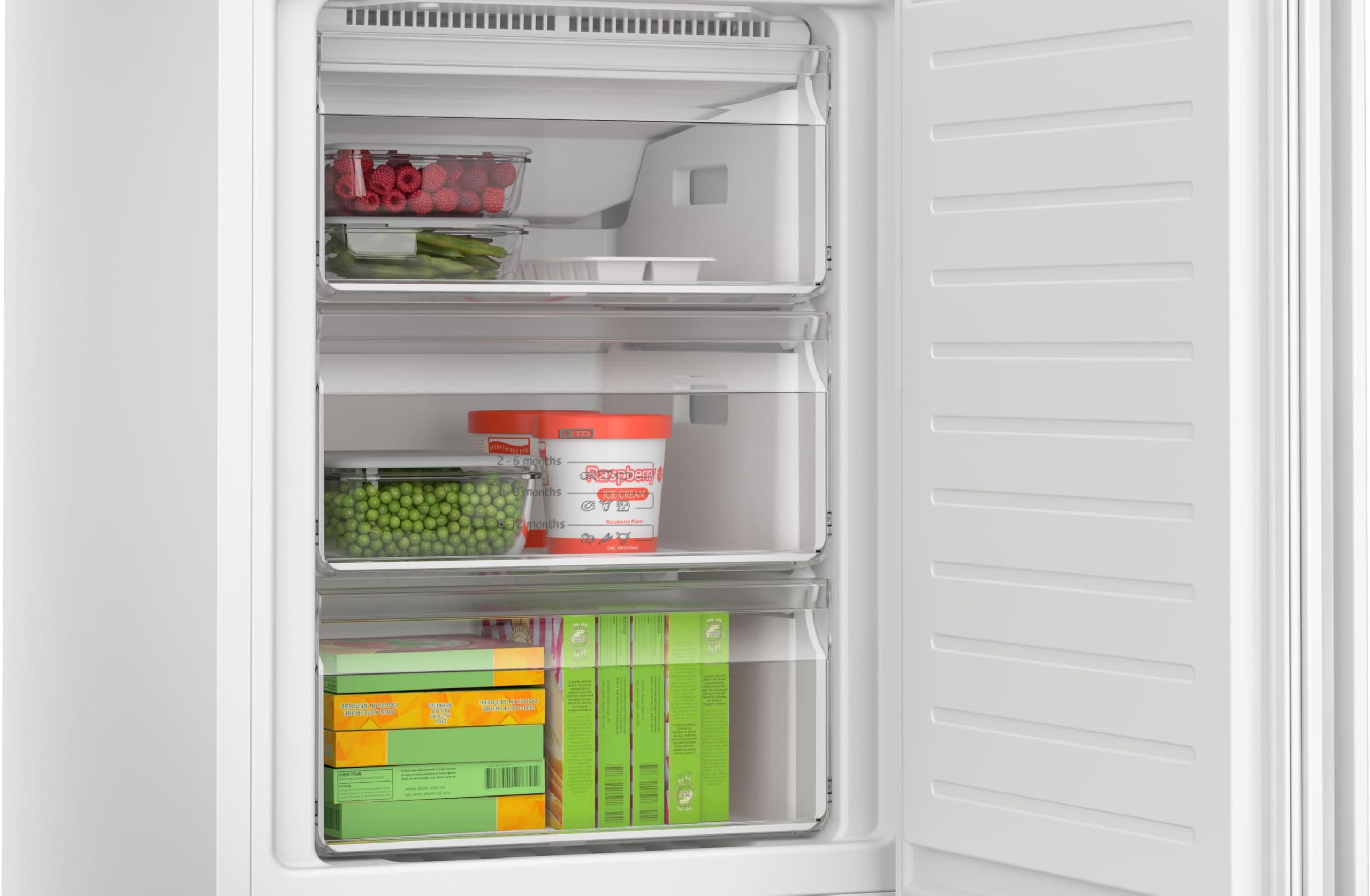 Balay - Frigorífico combinado, NoFrost, Cajón ExtraFresh y ExtraCold, Blanco, 3KFE553WI