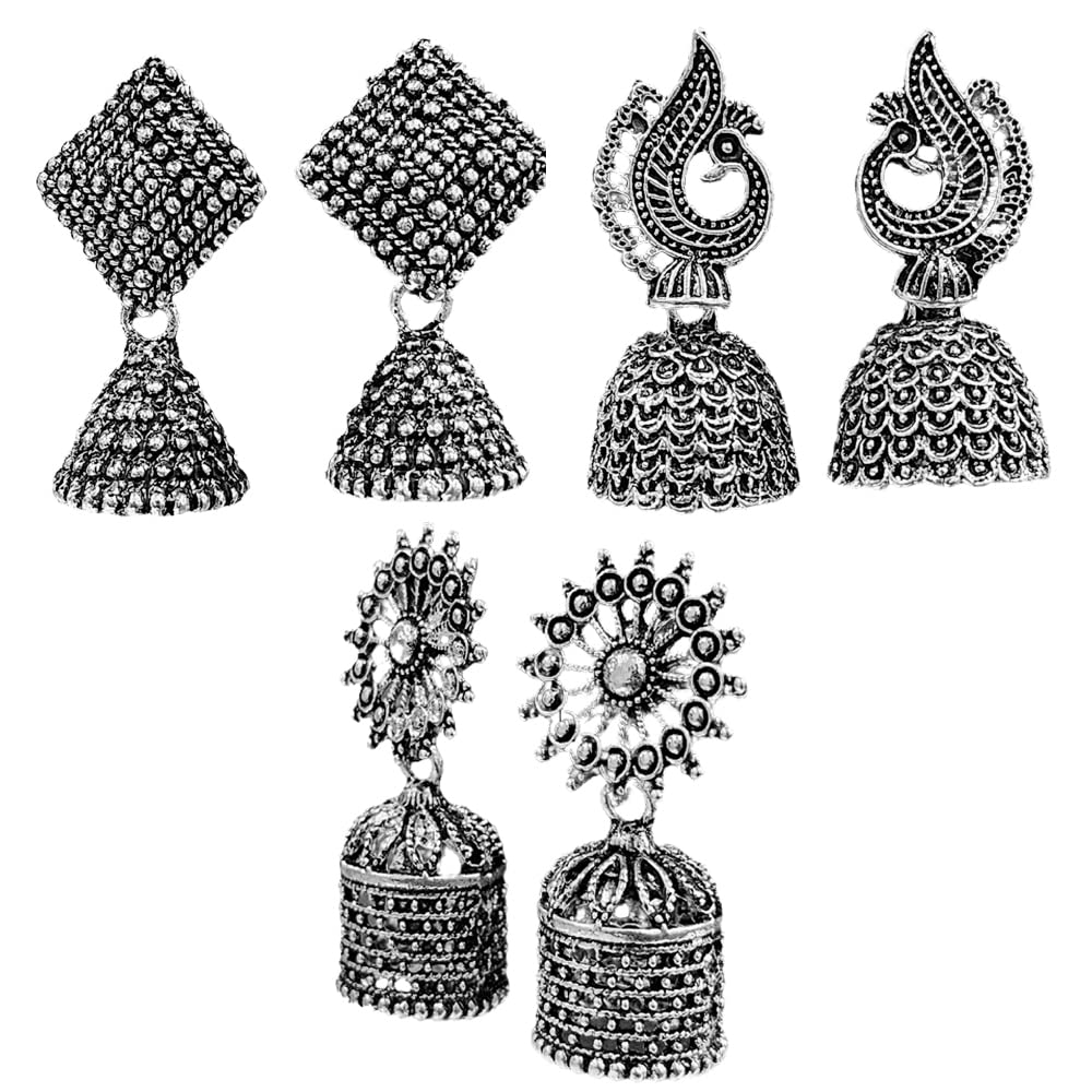 See full amazon price history chart for LACUM® Fashion Latest Traditional Oxidized Silver Base Metal Dangle and Drop (COMBOs of 3) Jhumki Earrings for Women & Girls (MODEL2, 3) LACUM® Fashion Latest Traditional Oxidized Silver Base Metal Dangle and Drop (COMBOs of 3) Jhumki Earrings for Women & Girls (MODEL2, 3) (B0BW3YYSCB) Amazon Price History, Amazon Price Tracker