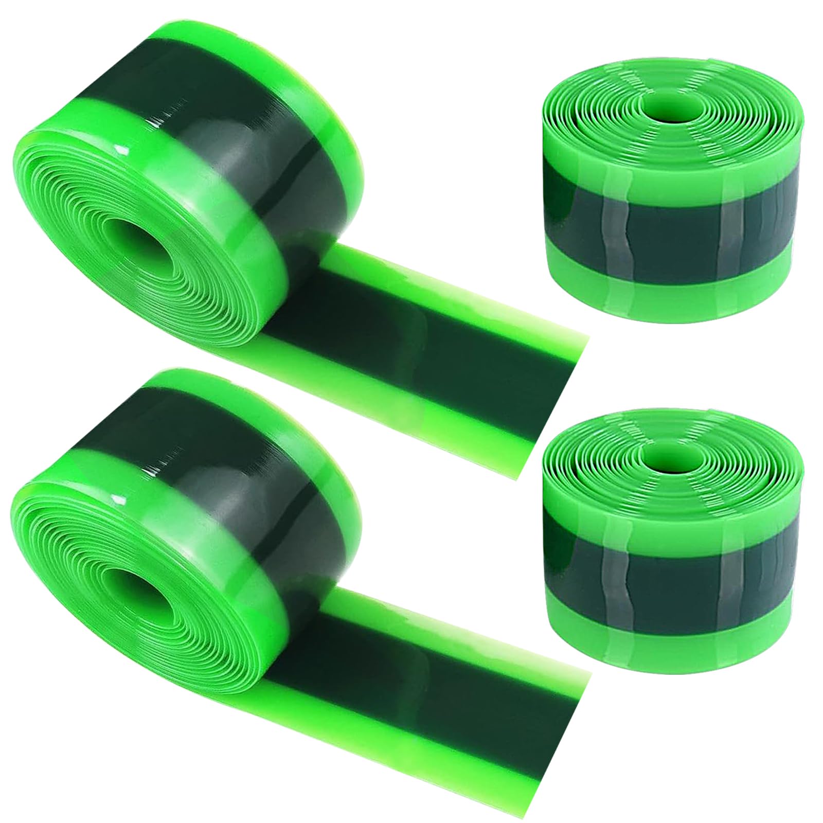 4 rollos de forro para neumáticos de bicicleta, protector plano de tubo interior para bicicleta que ayuda a prevenir pinchazos y pinchazos, compatible con el tubo interior del neumático con forro de
