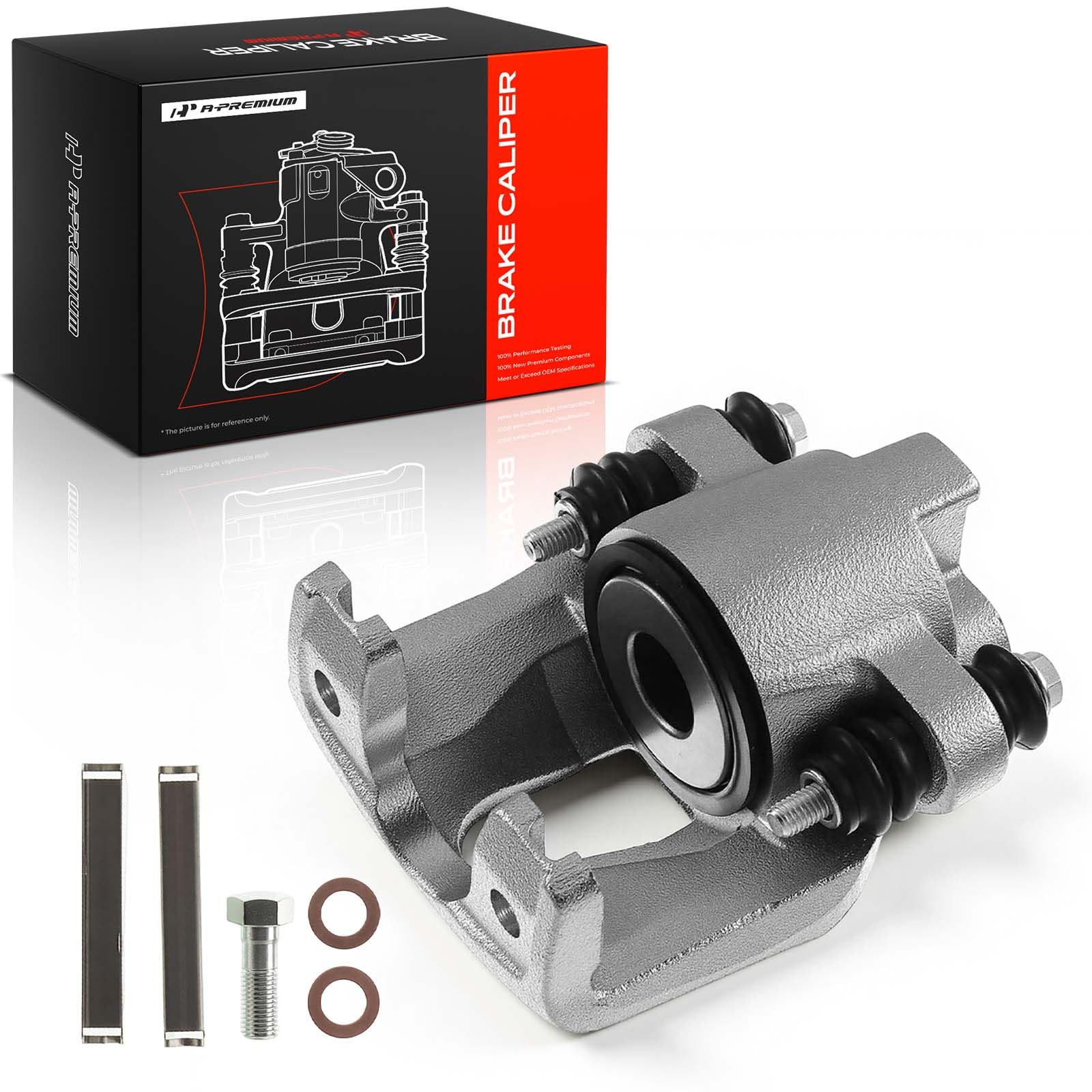 A-Premium Disc Brake Caliper Compatible with Lincoln & Ford | Compatible with Lincoln Navigator 1998-2002, Blackwood 2002, Town Car & Ford F-150, F-