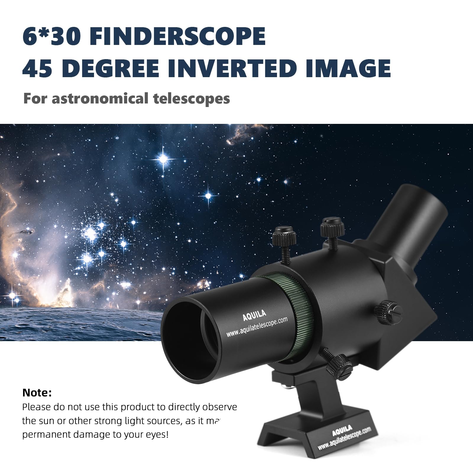 Amazon | Solvexa スターファインダー 6*30 ミリメートル 45 度正立