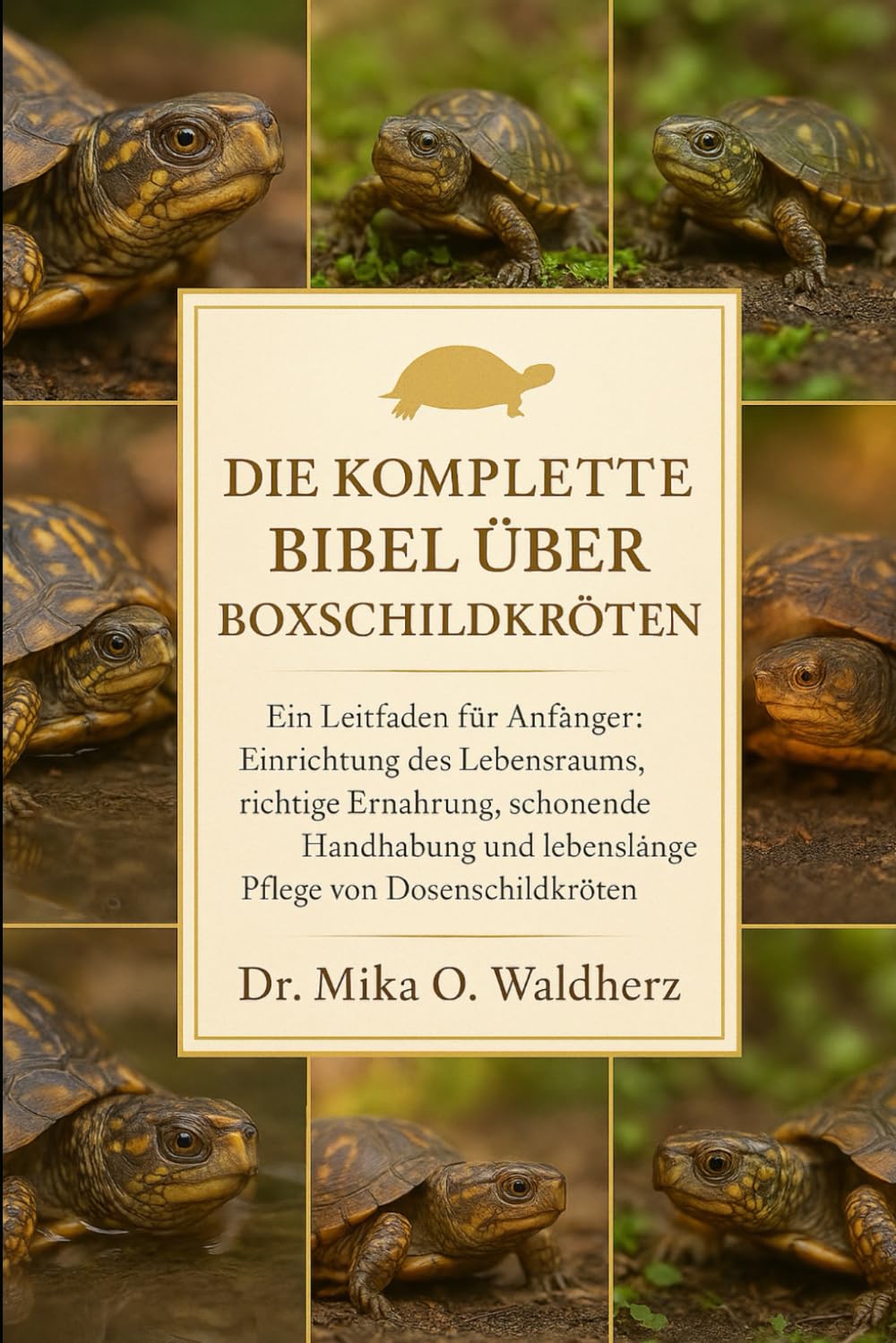 DIE KOMPLETTE BIBEL ÜBER BOXSCHILDKRÖTEN: Ein Leitfaden für Anfänger: Einrichtung des Lebensraums, richtige Ernährung, schonende Handhabung und lebenslange Pflege von Dosenschildkröten