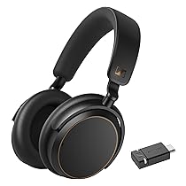 Sennheiser ACCENTUM Special Edition – ACCENTUM Cuffie e BTD 600 Bluetooth Dongle – Durata della batteria di 50 ore, ibrida ANC e dongle con adattatore USB-A, USB-C – Nero, Rame