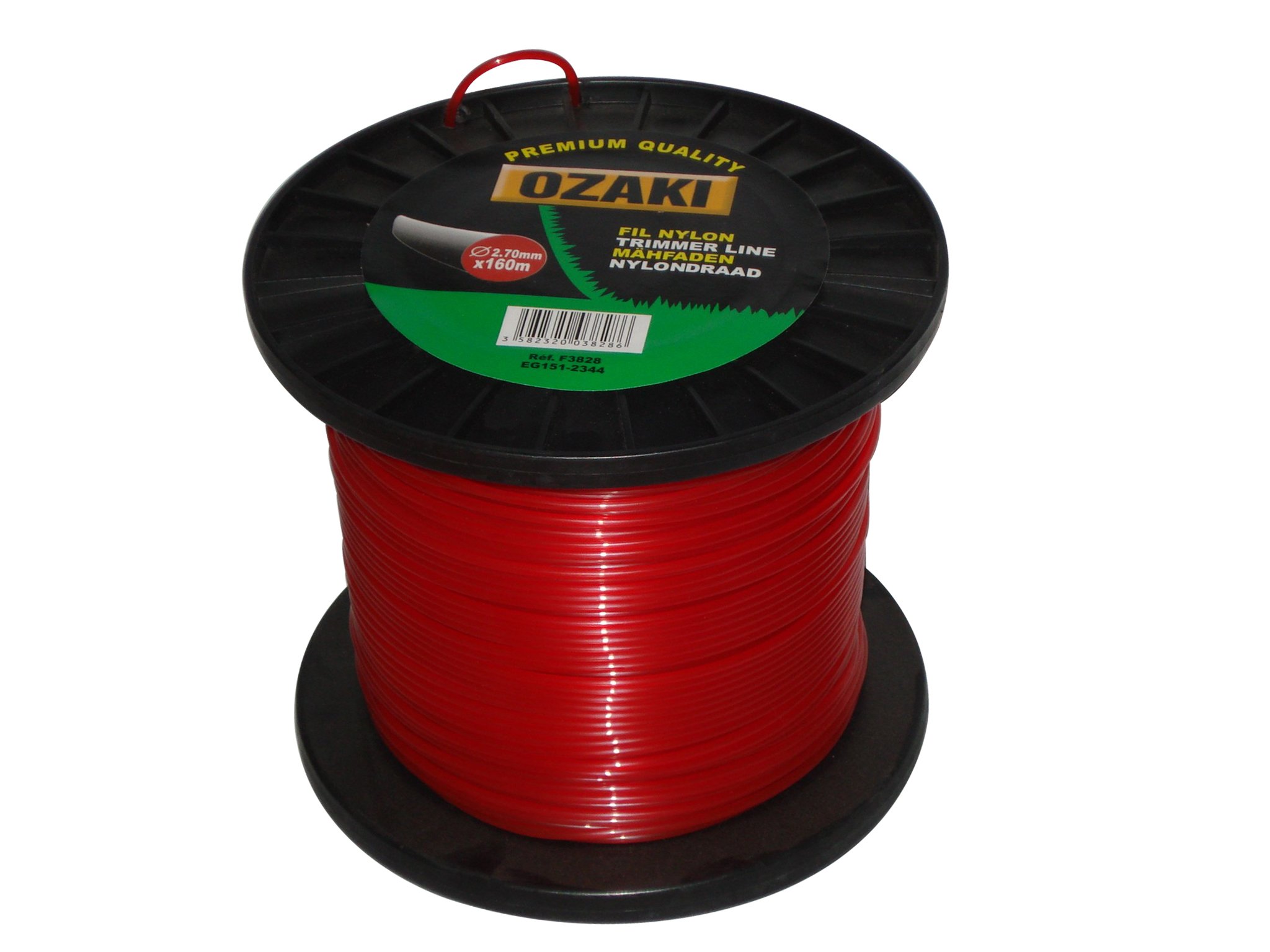 Fil nylon rond Ozaki Greenstar 160 m haute résistance anti-casse