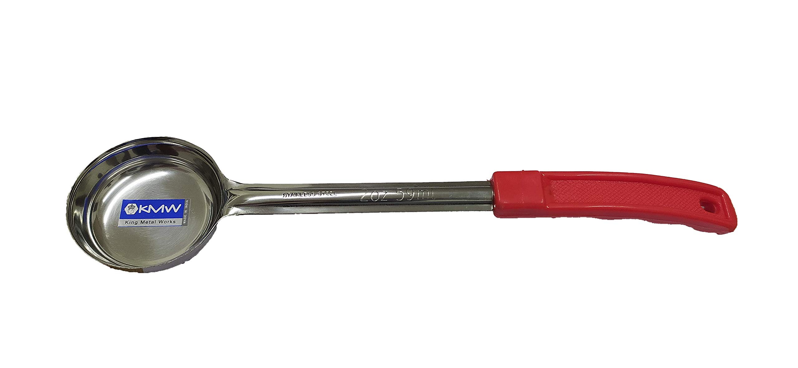 KMW Food Portioner, Solid Red, 2 Oz – (3 Pcs Set) | Precision Serving for Home & Professional Use