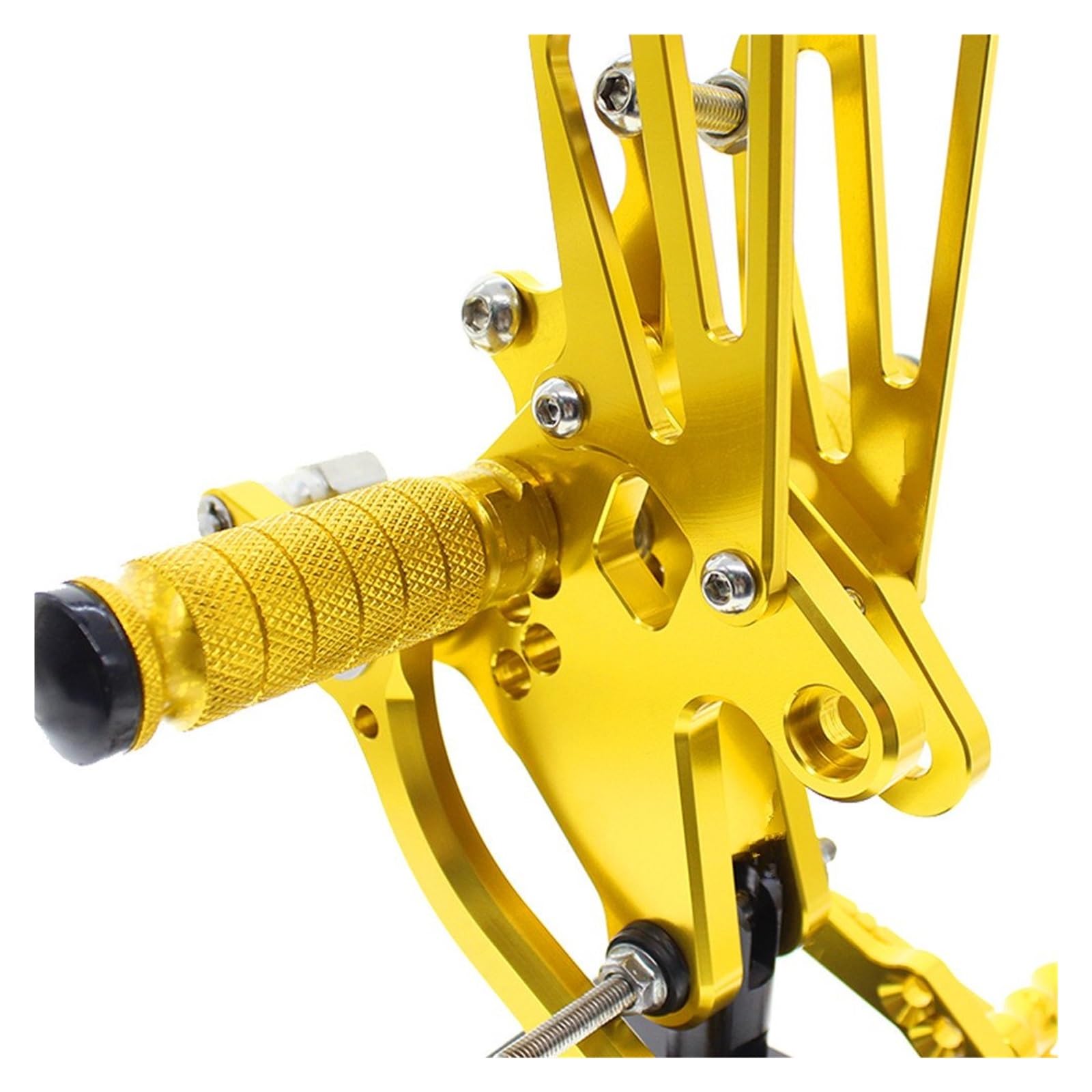 Commandes reculées jaune Ninja 250 pour sublimer vos sorties moto