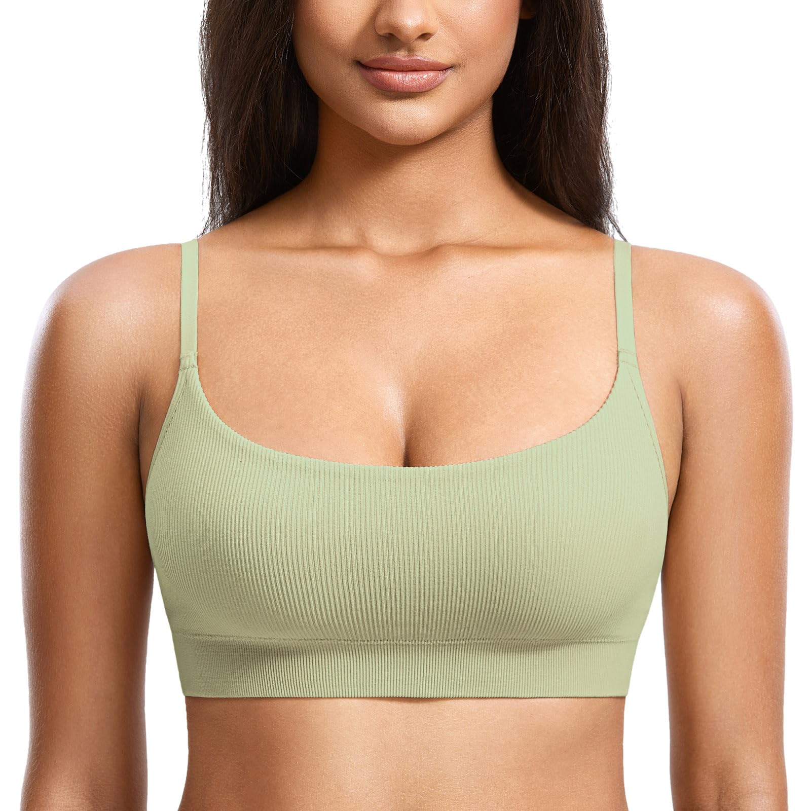 DOBREVA women's bralettes no underwire padded