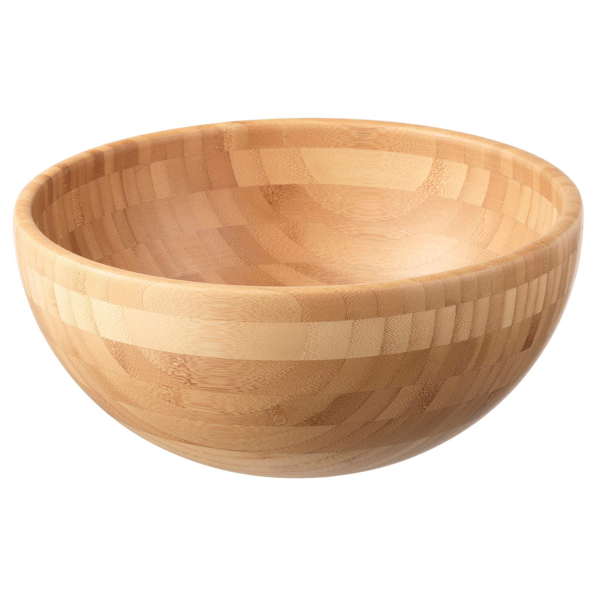 Bol de service en bambou mat BLANDA saladier bois 28 cm grand format