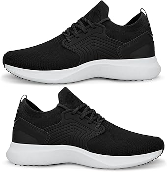Zapatillas de Deportivas Hombre Zapatillas Running Bambas Sneakers Correr Jogging Caminar Gimnasio Fitness Atlético Tenis Trabajo Ligeros Transpirables Zapatillas Deporte Hombre1