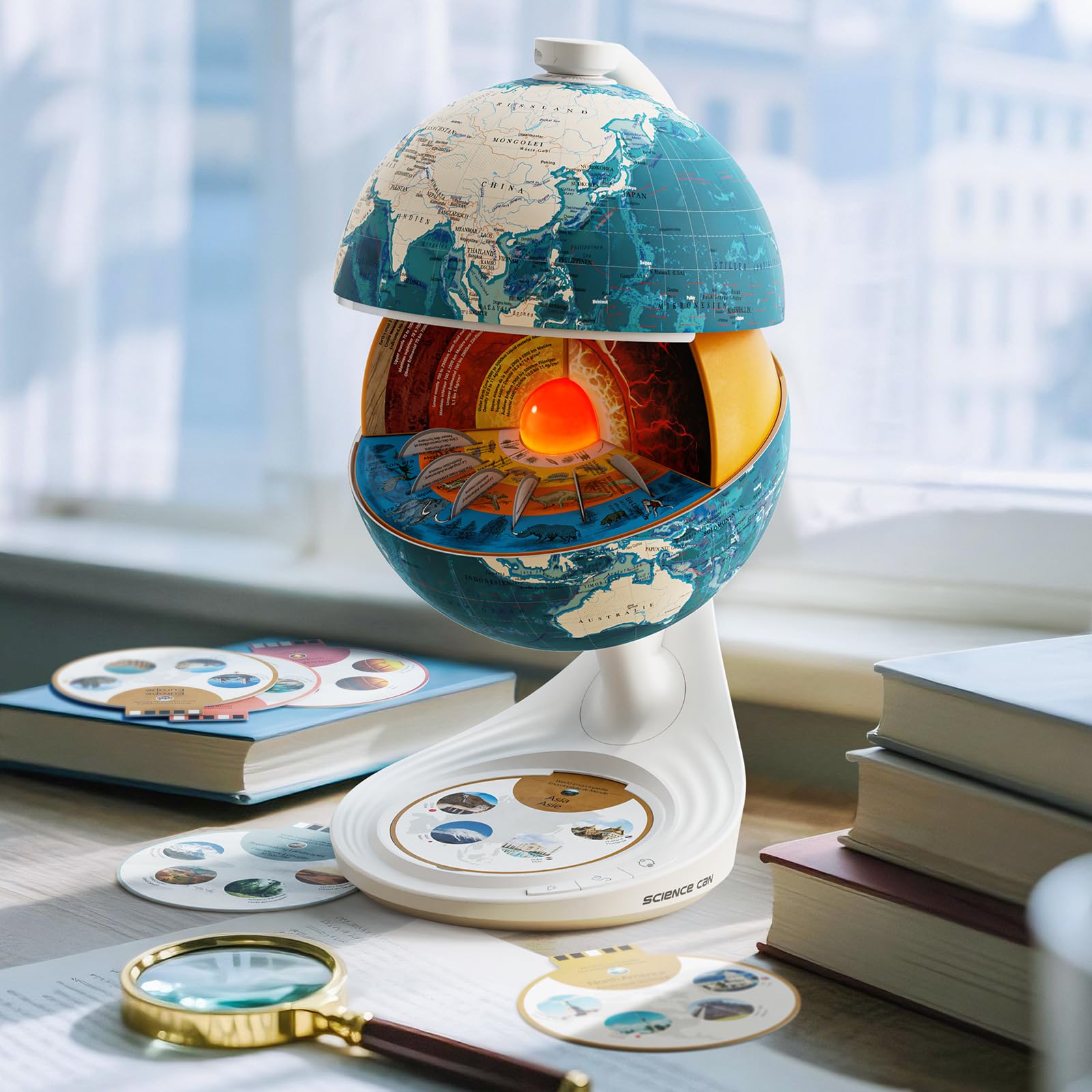 Amazon.com: Science Can Openable Globe for Kids, 8 Inch