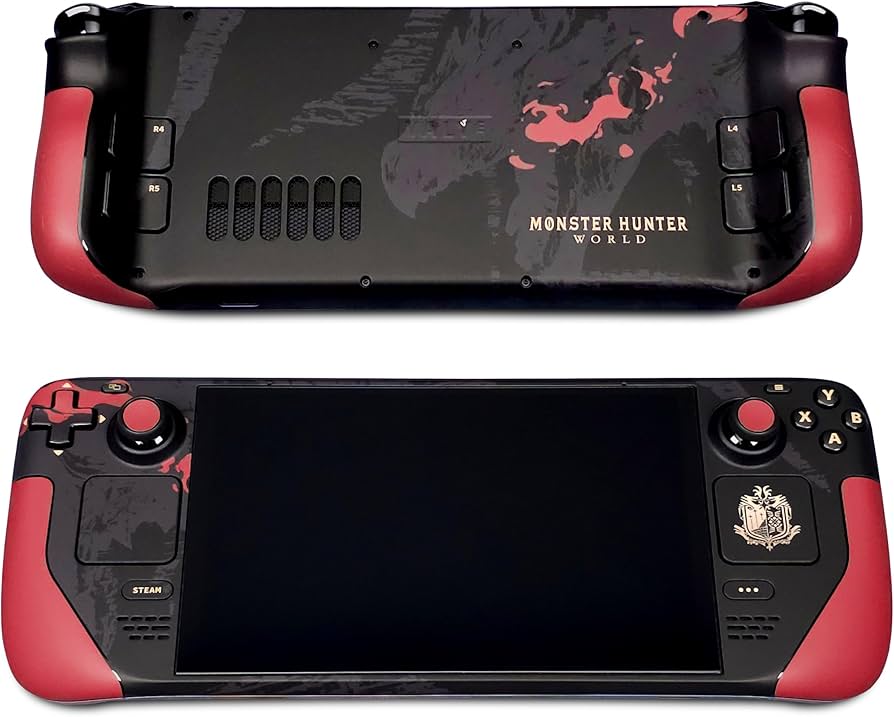 Amazon.com: Steam Deck Skin, Monster Hunter World Edition, Full