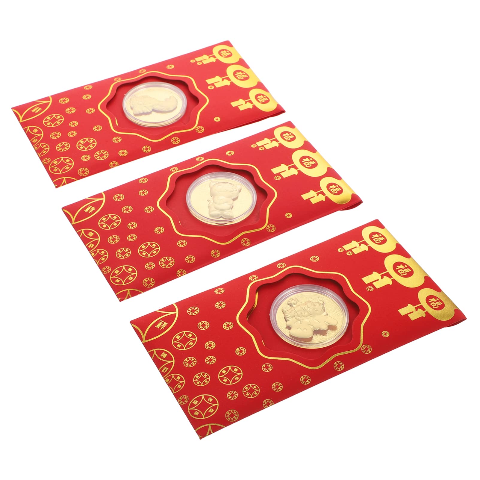 Buy Amosfun 3 Sets Chinese New Year Red Envelopes HongBao Envelopes