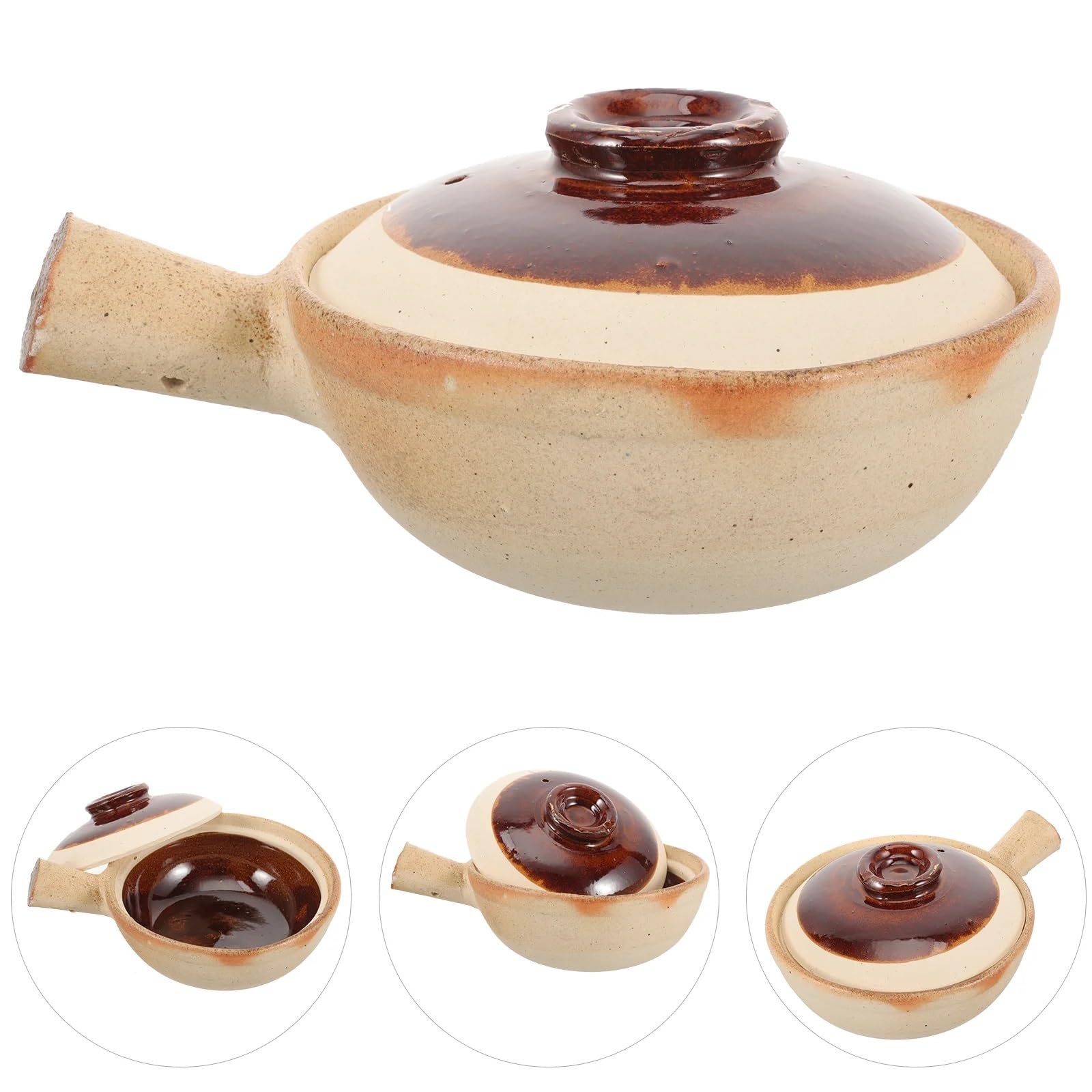 Casseruola Piatti in casseruola Pentole in Coperchi for pentole for riso in terracotta