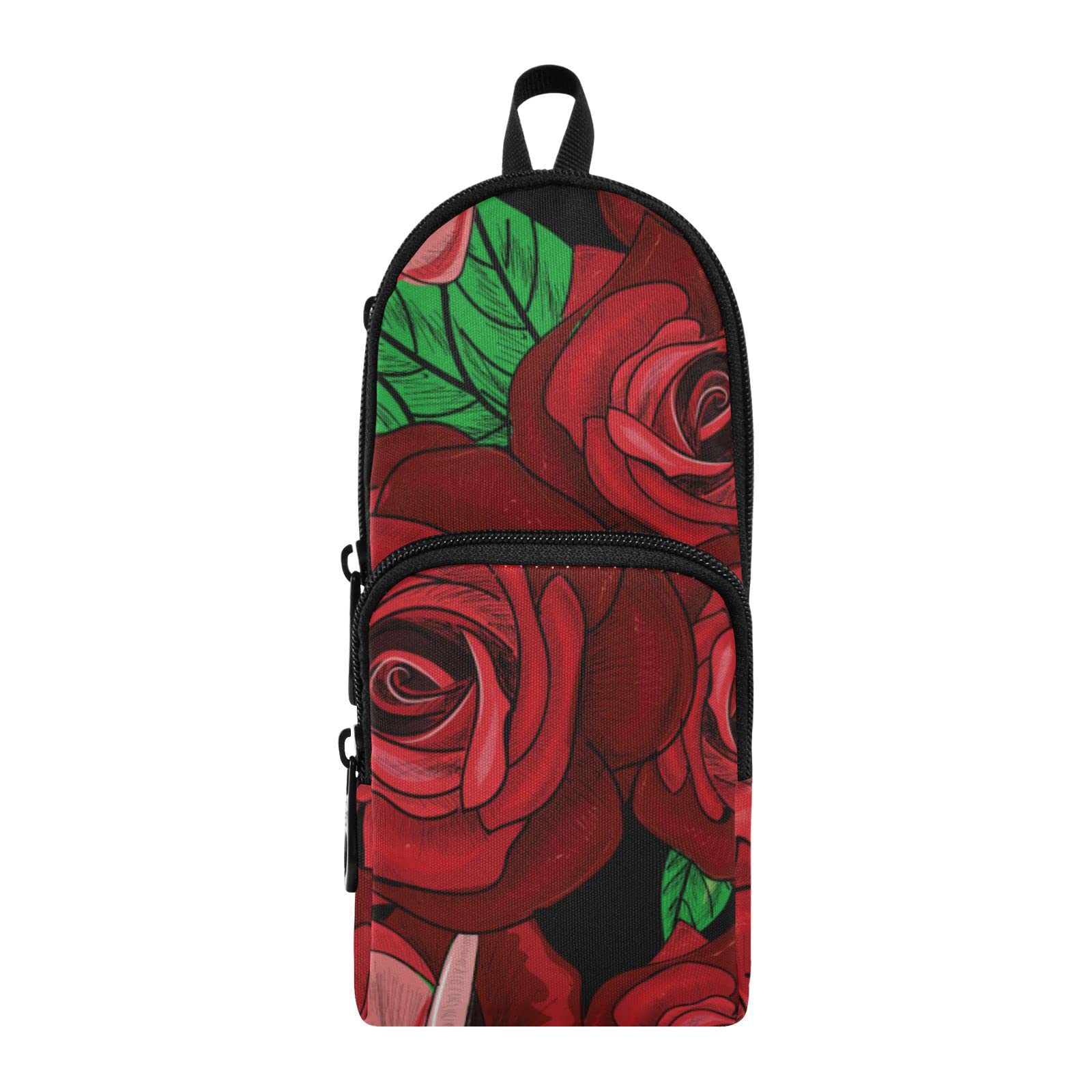 YINGD Rose - Astuccio speciale per ragazze e ragazzi, grande capacità, astuccio grande per matite, studenti Stati Uniti, Colore, 21.00cm*10.5cm*5.00cm, Set borsa da scuola