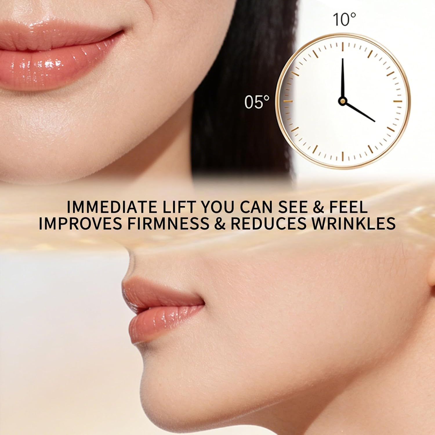 OKOA SKIN Dual Action Lifting Cream, Instant Firming with Peptides & Hyaluronic Acid, Hydrating Soothing Moisturizer for Reduce Fine Lines & Wrinkles (1)