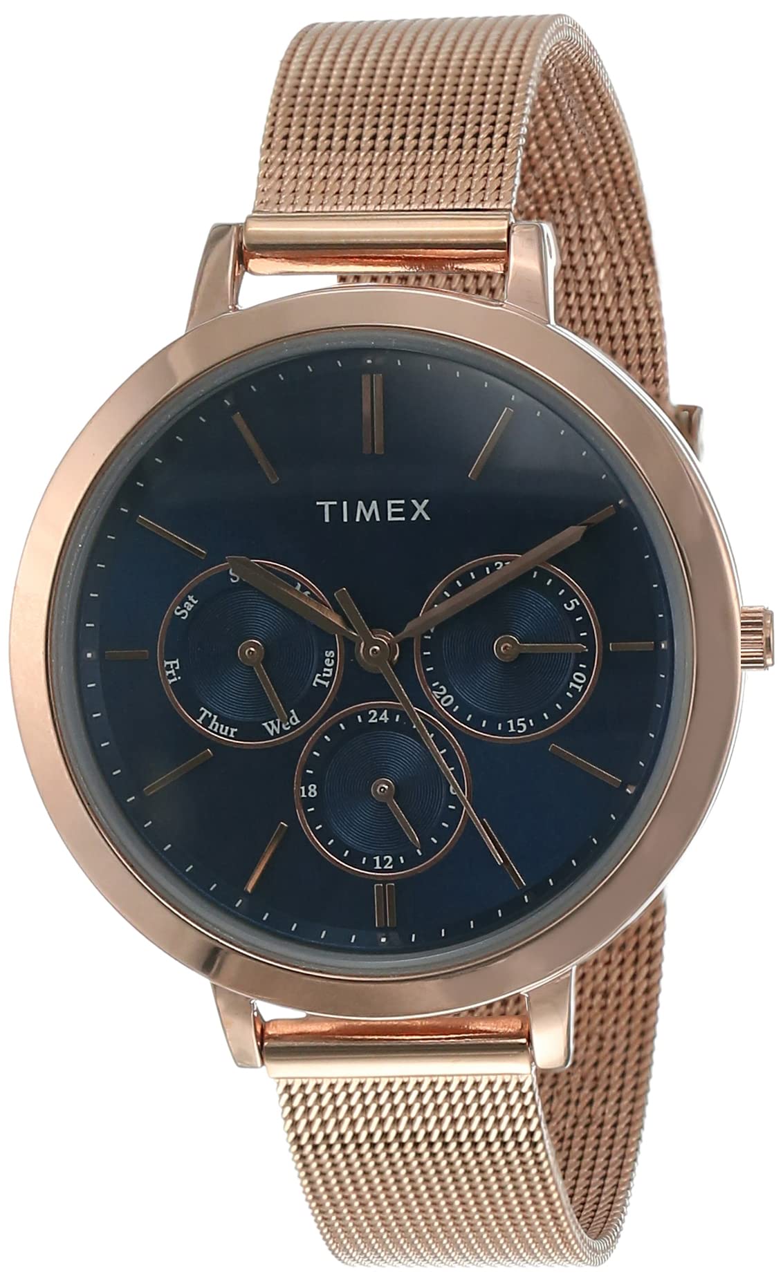 TIMEX Women Round Dial Analog Watch - TWEL14502 (B083JXC78T) Amazon Price History, Amazon Price Tracker